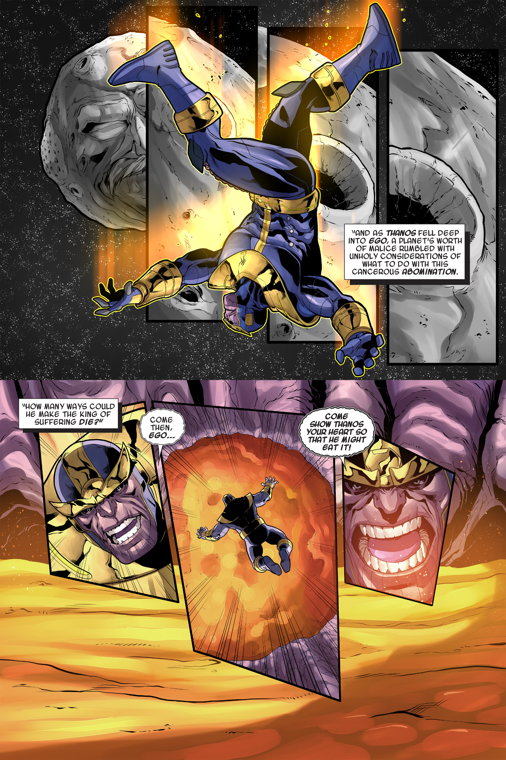 Read online Thanos: A God Up There Listening comic -  Issue # TPB - 218