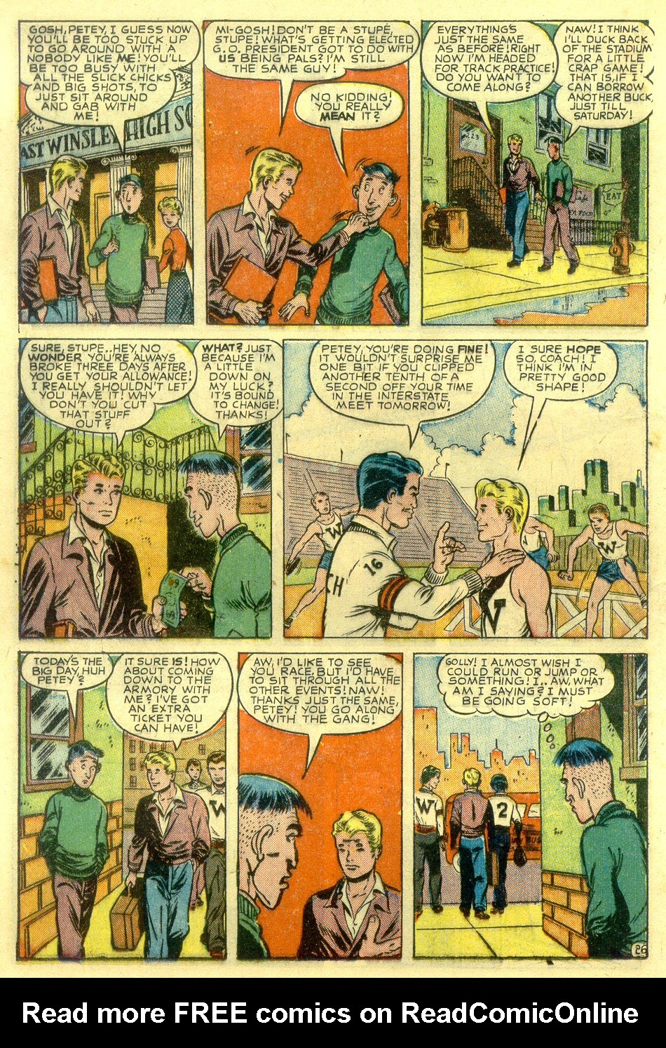 Read online Daredevil (1941) comic -  Issue #50 - 28