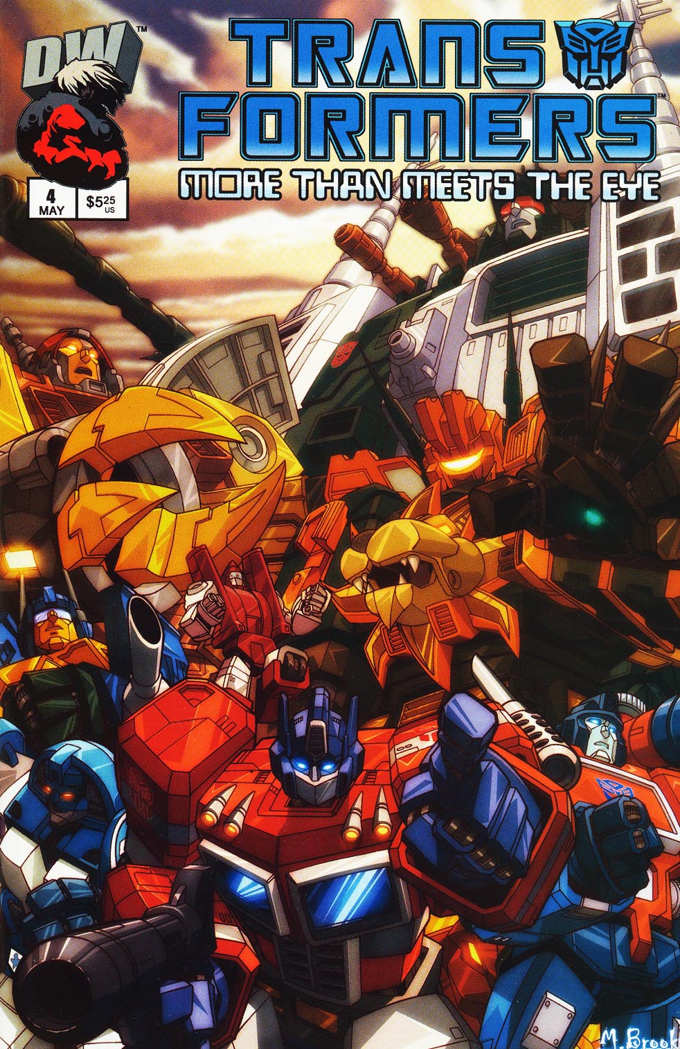 Read online Transformers: More than Meets the Eye comic -  Issue #4 - 1