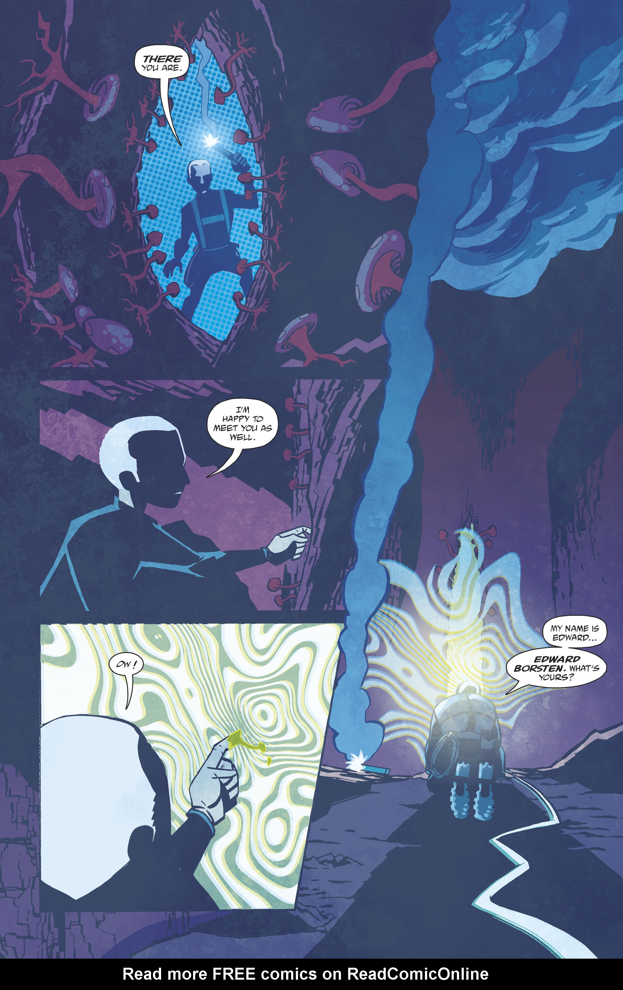Read online Cave Carson Has a Cybernetic Eye comic -  Issue #6 - 6