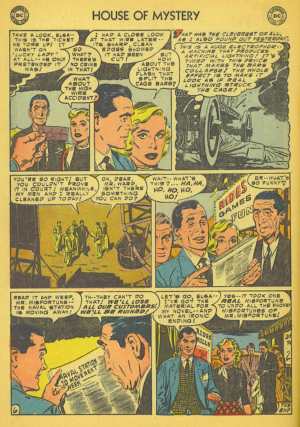 Read online House of Mystery (1951) comic -  Issue #33 - 8