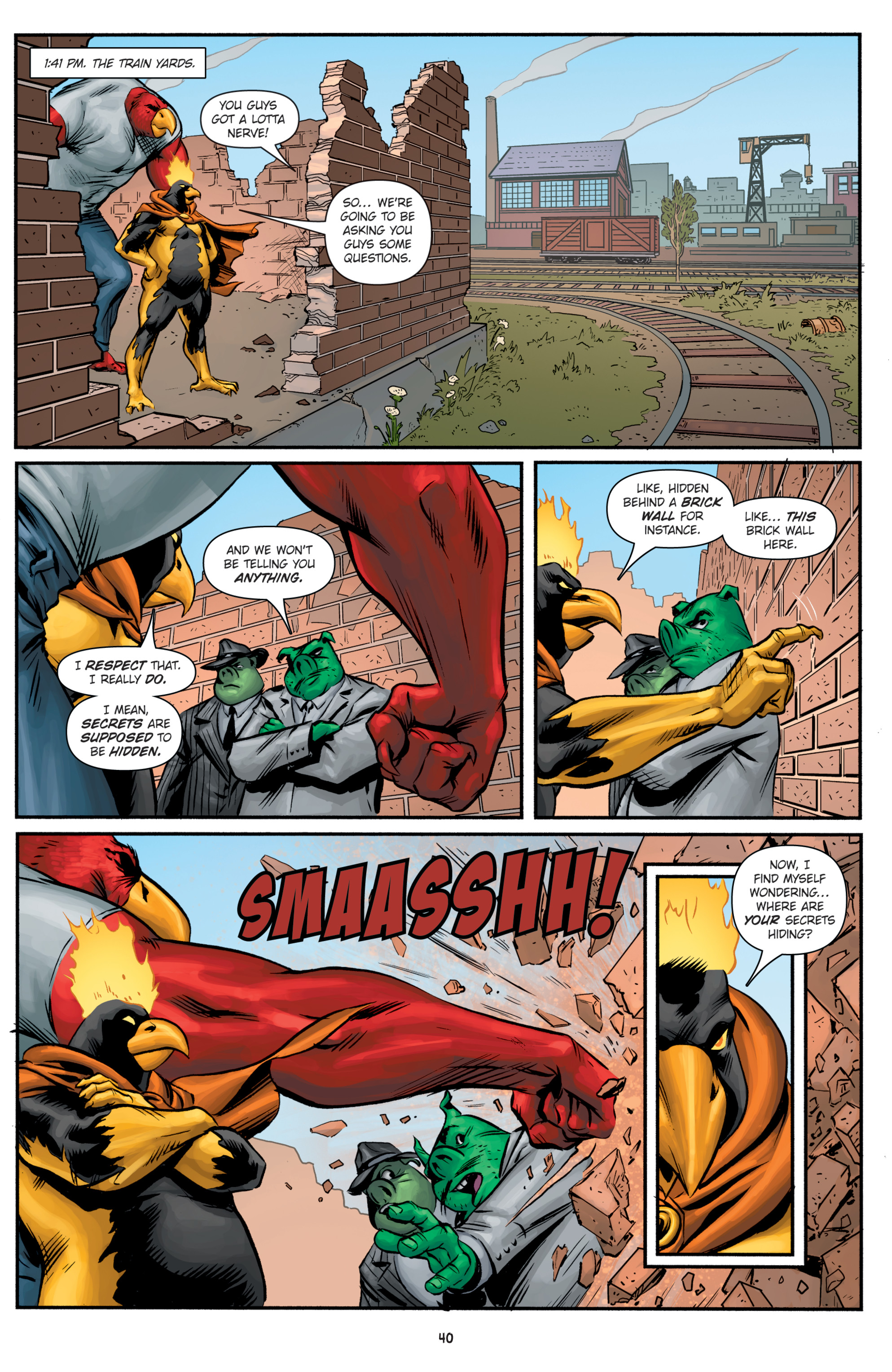 Read online Super Angry Birds comic -  Issue # TPB - 40