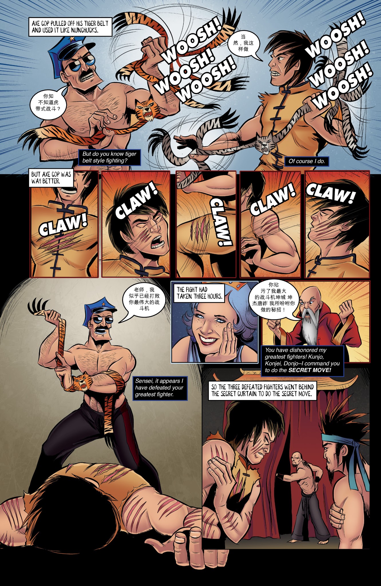Read online Axe Cop comic -  Issue # TPB 5 - 102