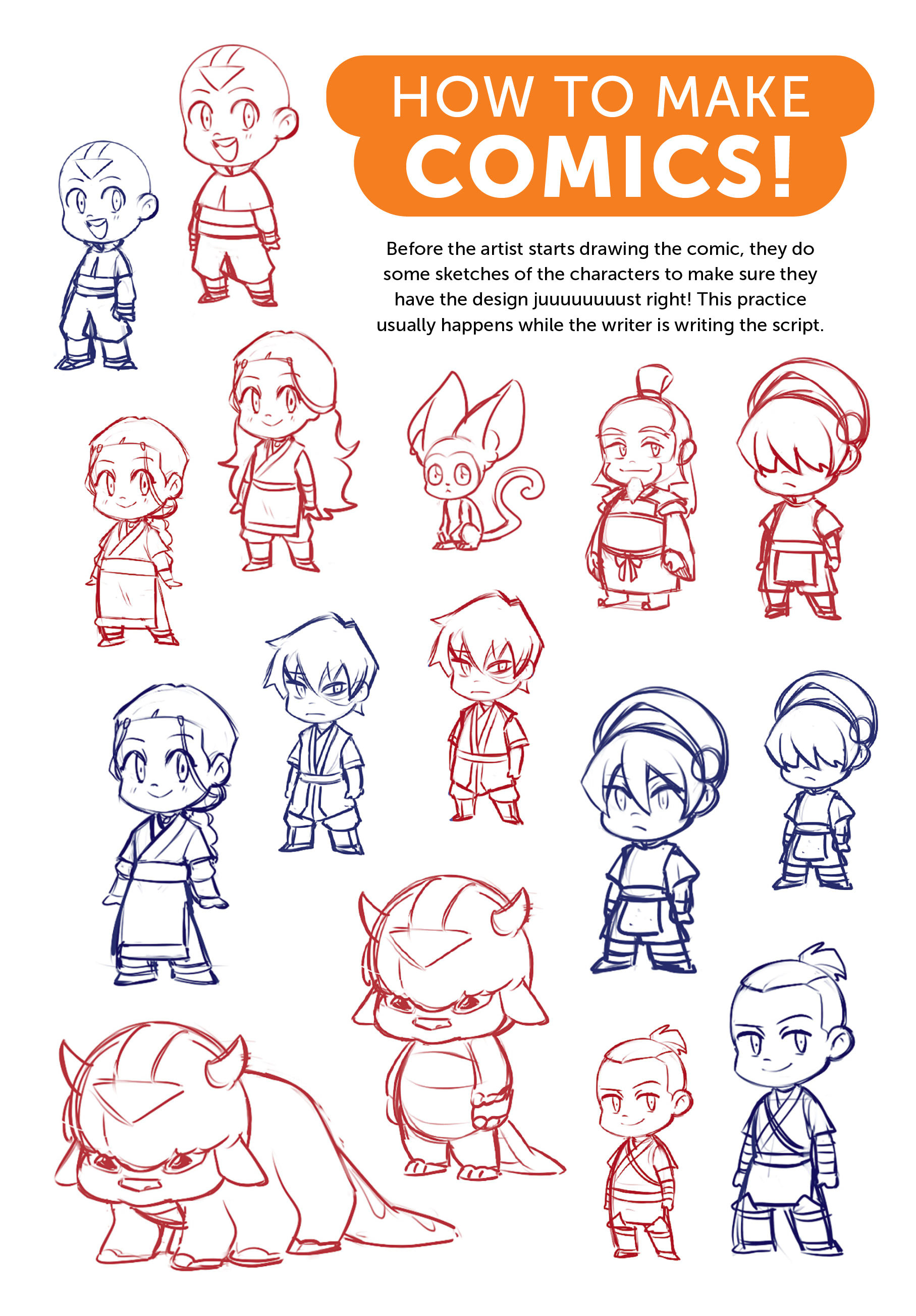 Read online Avatar: The Last Airbender Chibis - Aang's Unfreezing Day comic -  Issue # Full - 39