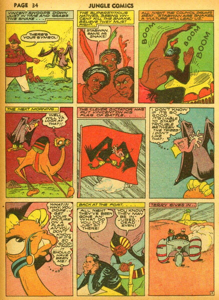 Read online Jungle Comics comic -  Issue #17 - 36