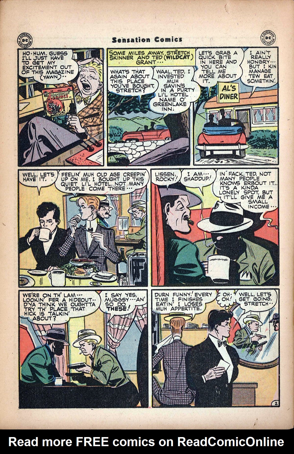Read online Sensation (Mystery) Comics comic -  Issue #62 - 44