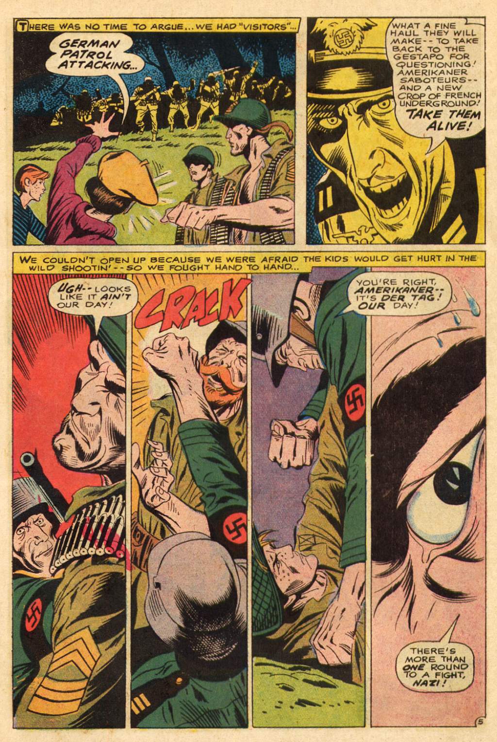 Read online Our Army at War (1952) comic -  Issue #189 - 7