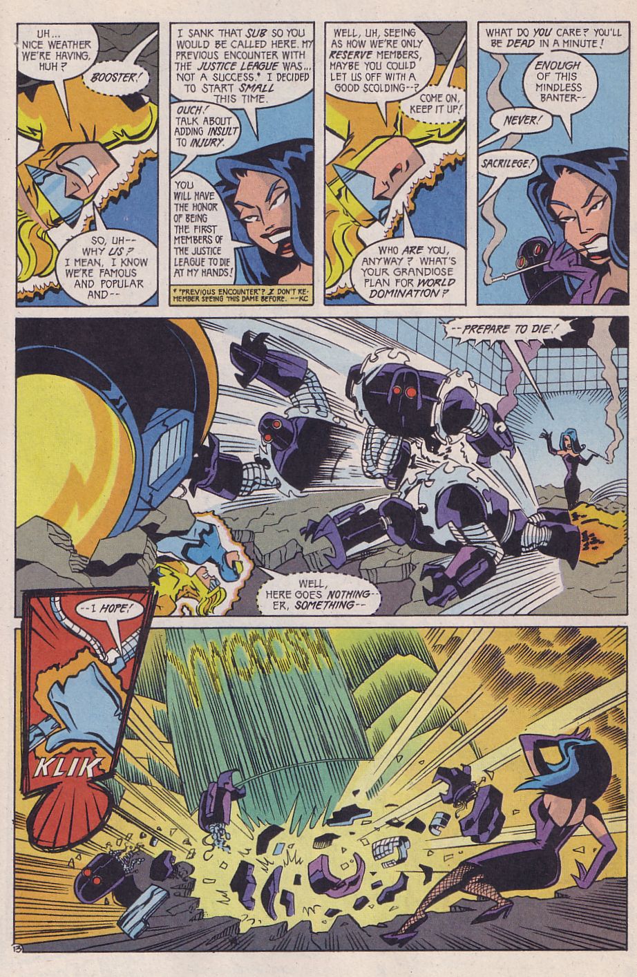 Read online Adventures in the DC Universe comic -  Issue #8 - 14