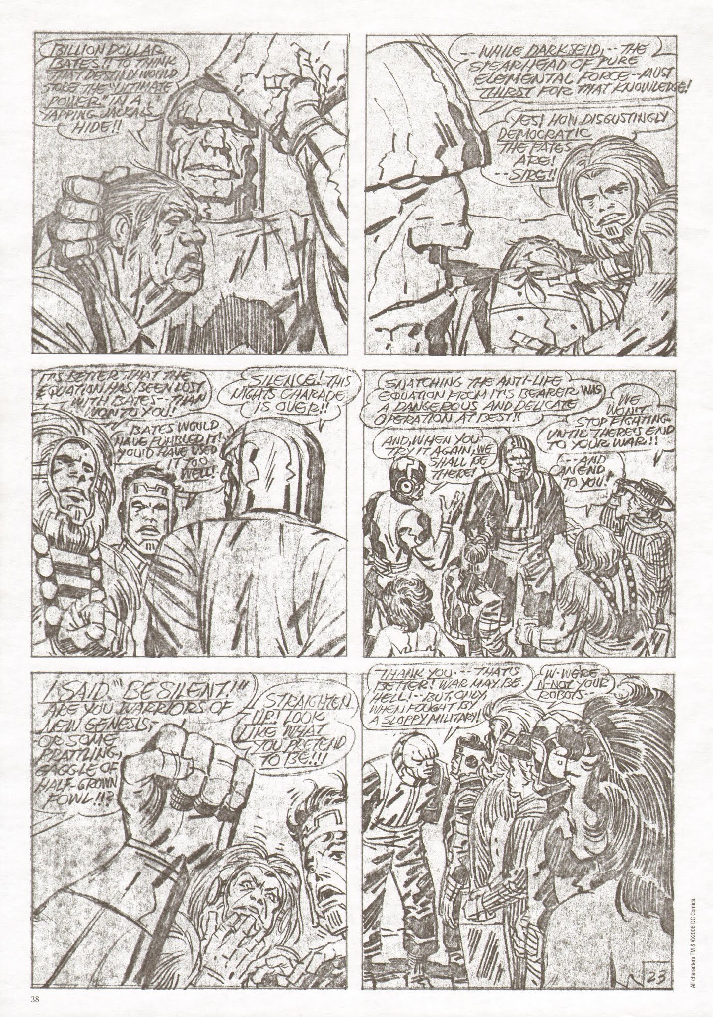 Read online The Jack Kirby Collector comic -  Issue #46 - 38