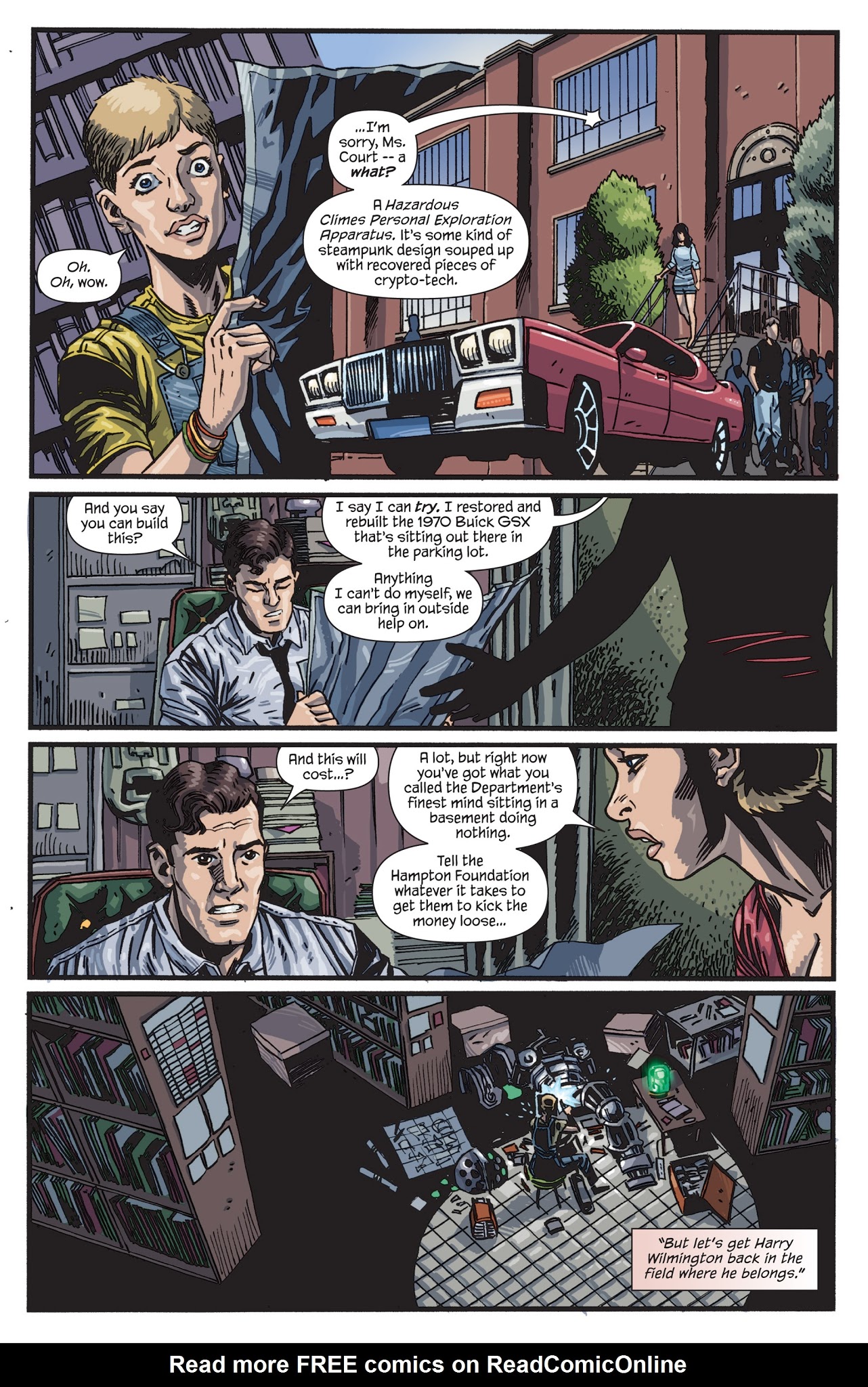 Read online Dept of Monsterology comic -  Issue #5 - 11