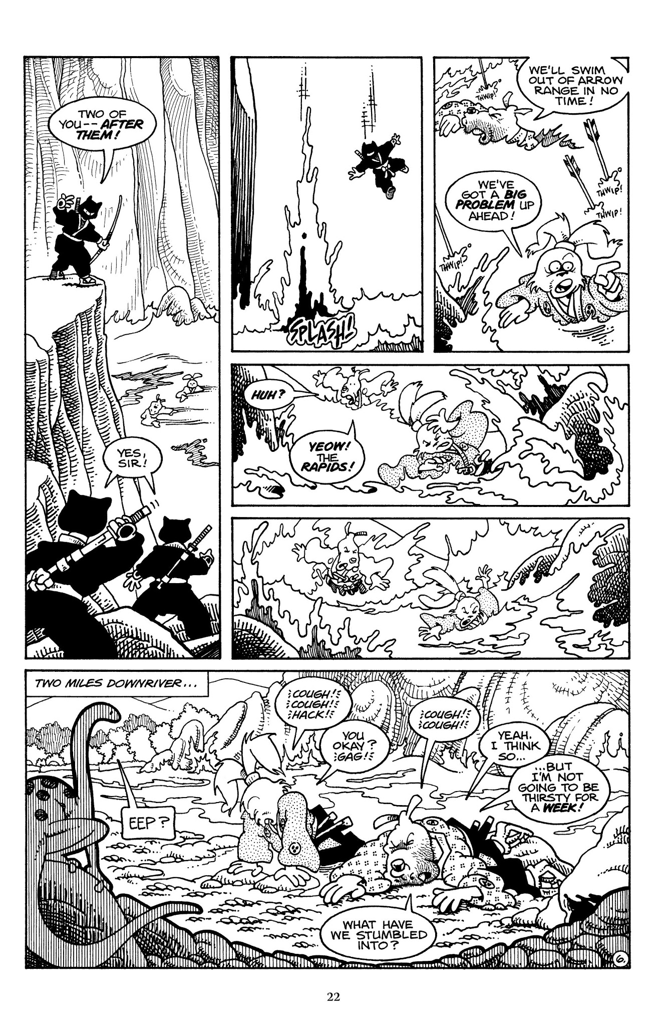 Read online The Usagi Yojimbo Saga comic -  Issue # TPB 1 - 22