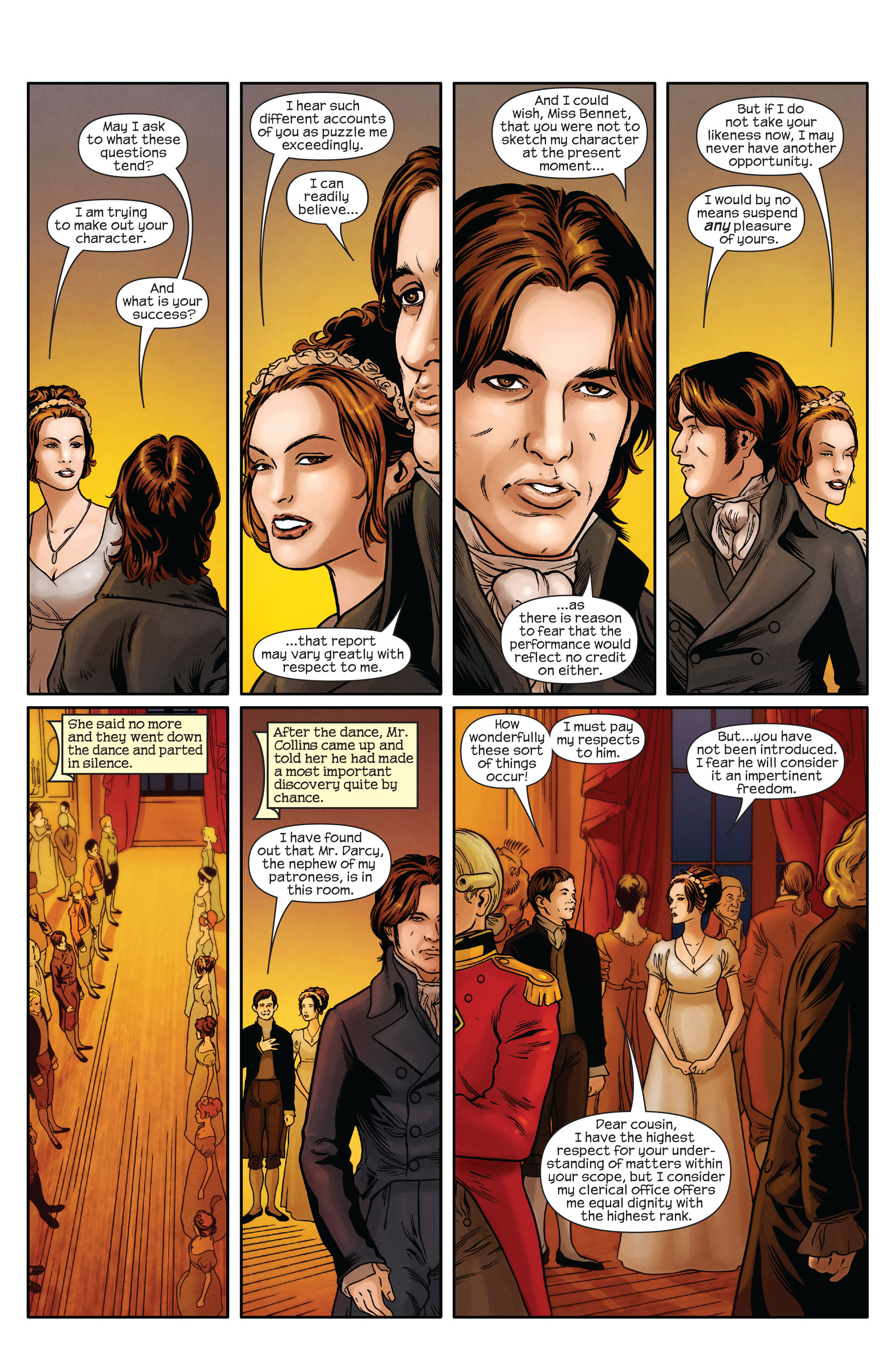 Read online Pride & Prejudice (2009) comic -  Issue #2 - 14