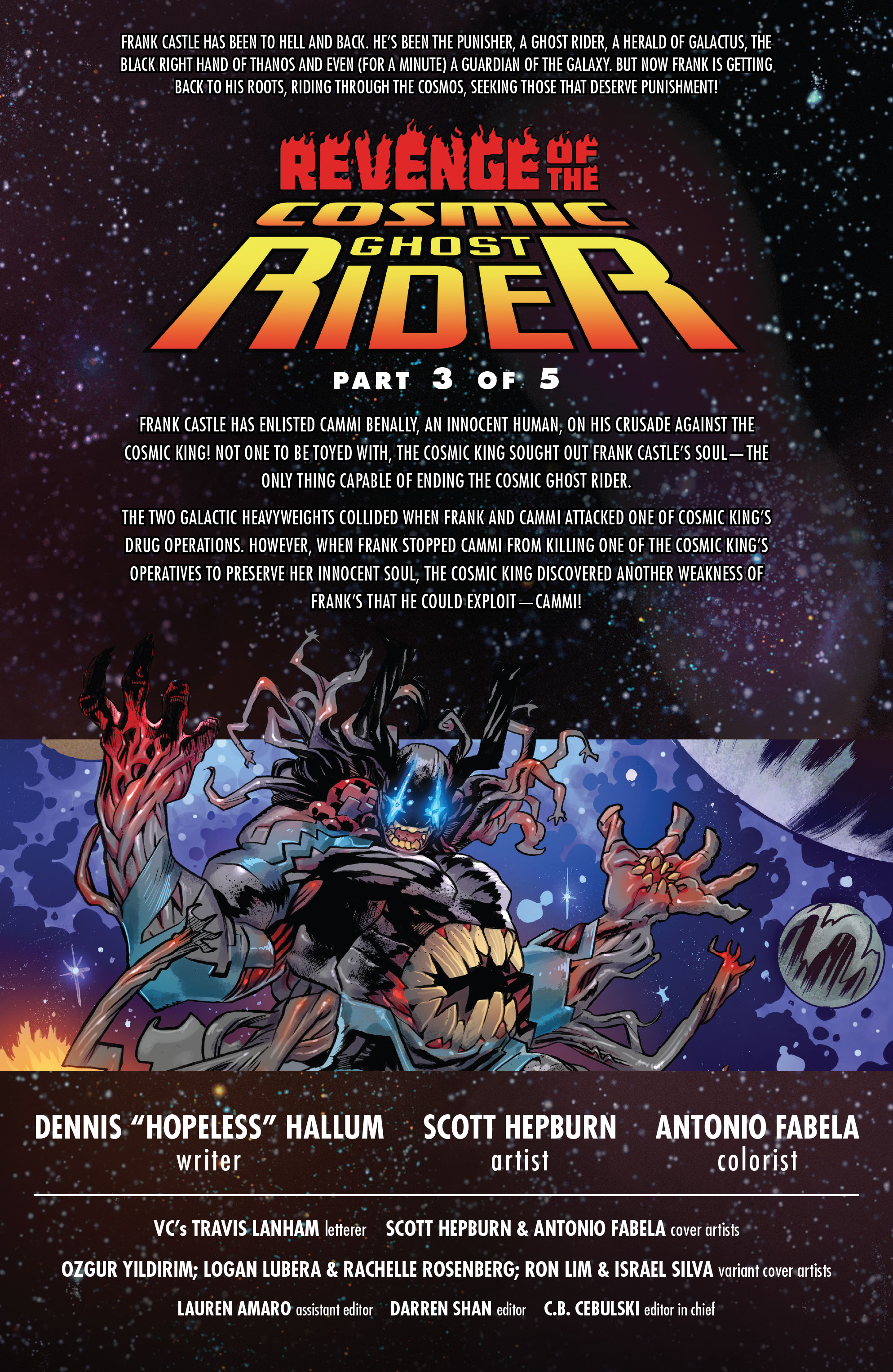 Read online Revenge Of The Cosmic Ghost Rider comic -  Issue #3 - 2