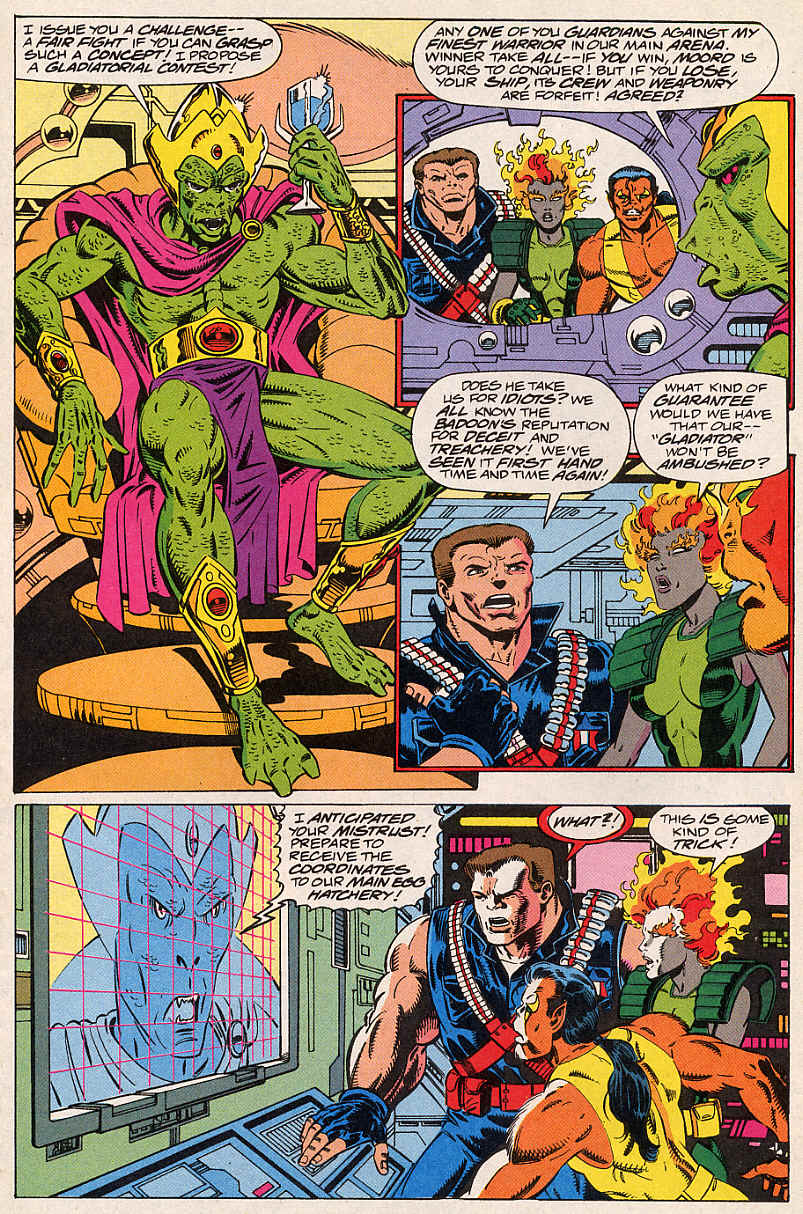 Read online Guardians of the Galaxy (1990) comic -  Issue #31 - 13