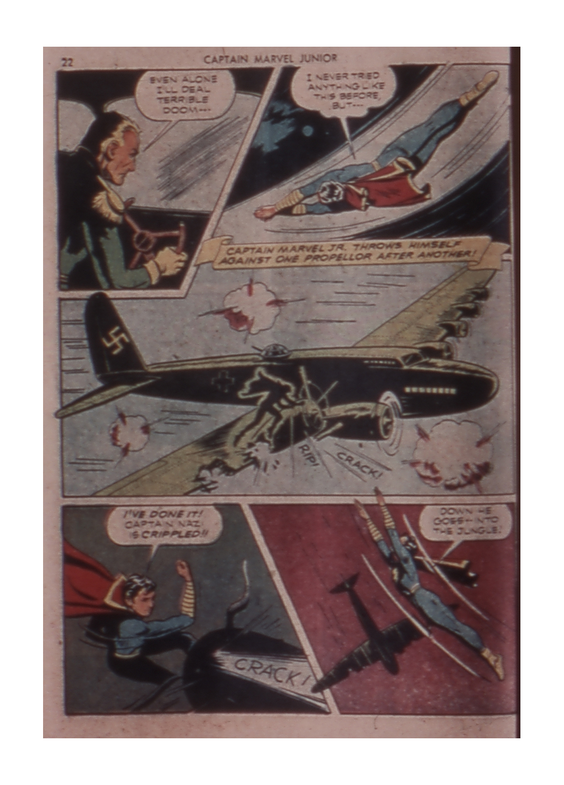 Read online Captain Marvel, Jr. comic -  Issue #1 - 22