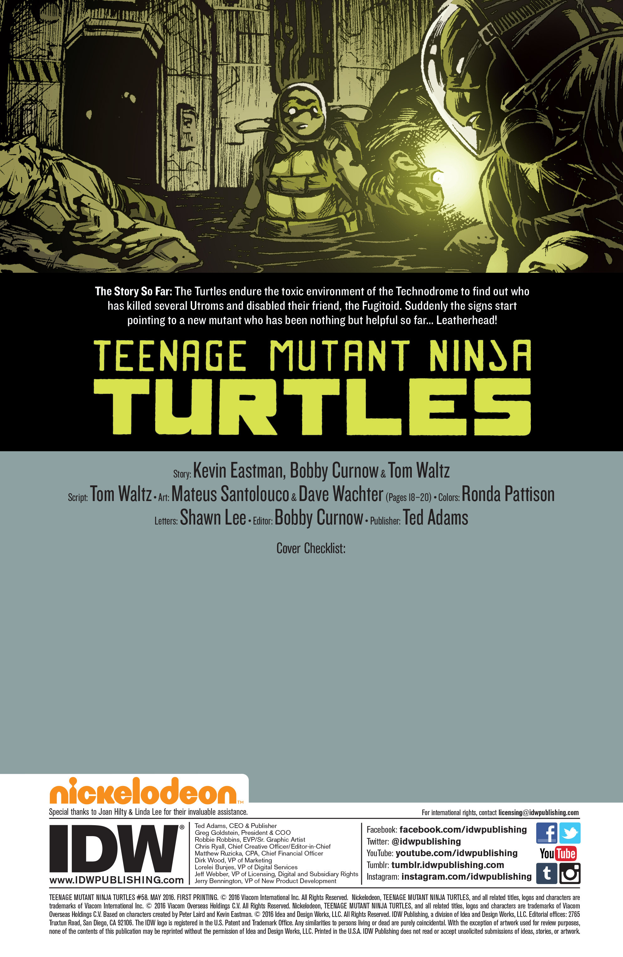 Read online Teenage Mutant Ninja Turtles (2011) comic -  Issue #58 - 2