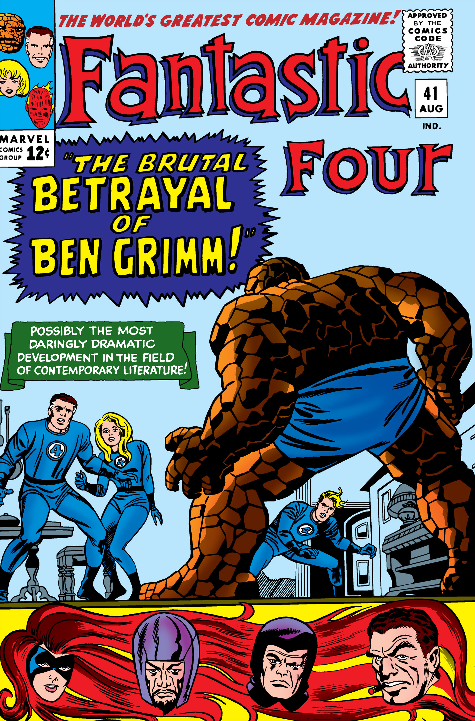Read online Fantastic Four (1961) comic -  Issue #41 - 1