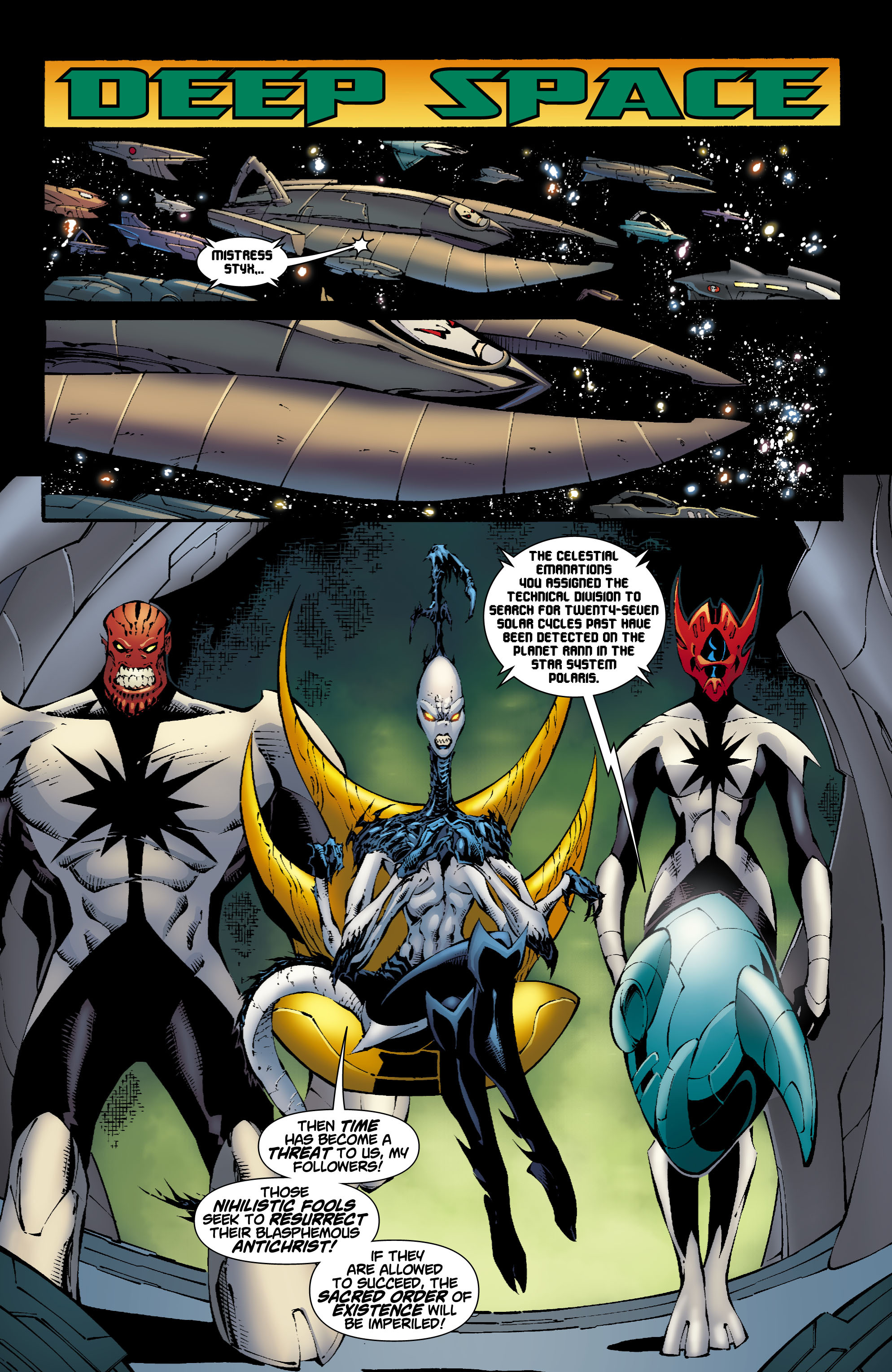 Read online Rann/Thanagar Holy War comic -  Issue #5 - 21