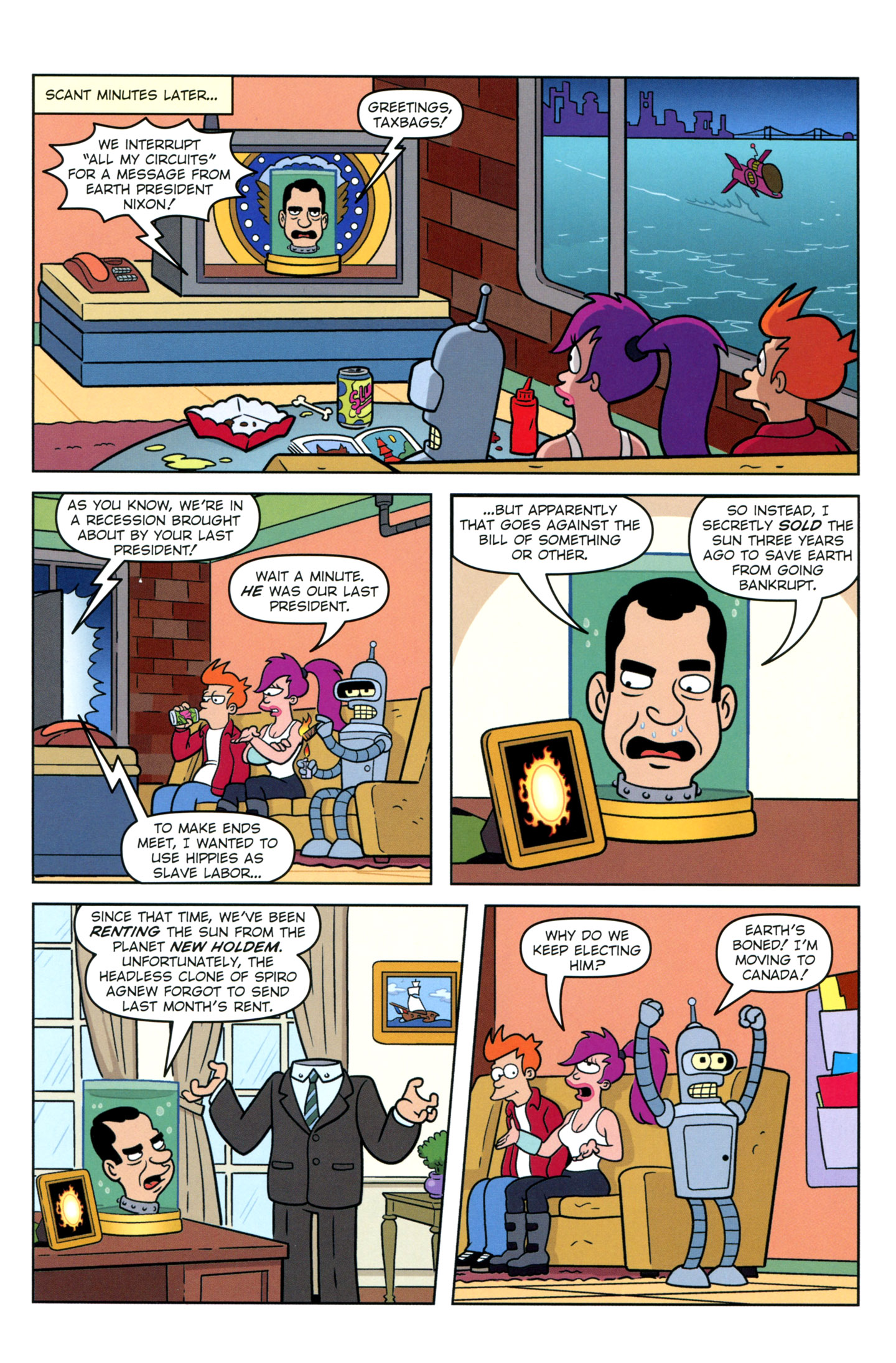Read online Futurama Comics comic -  Issue #65 - 4