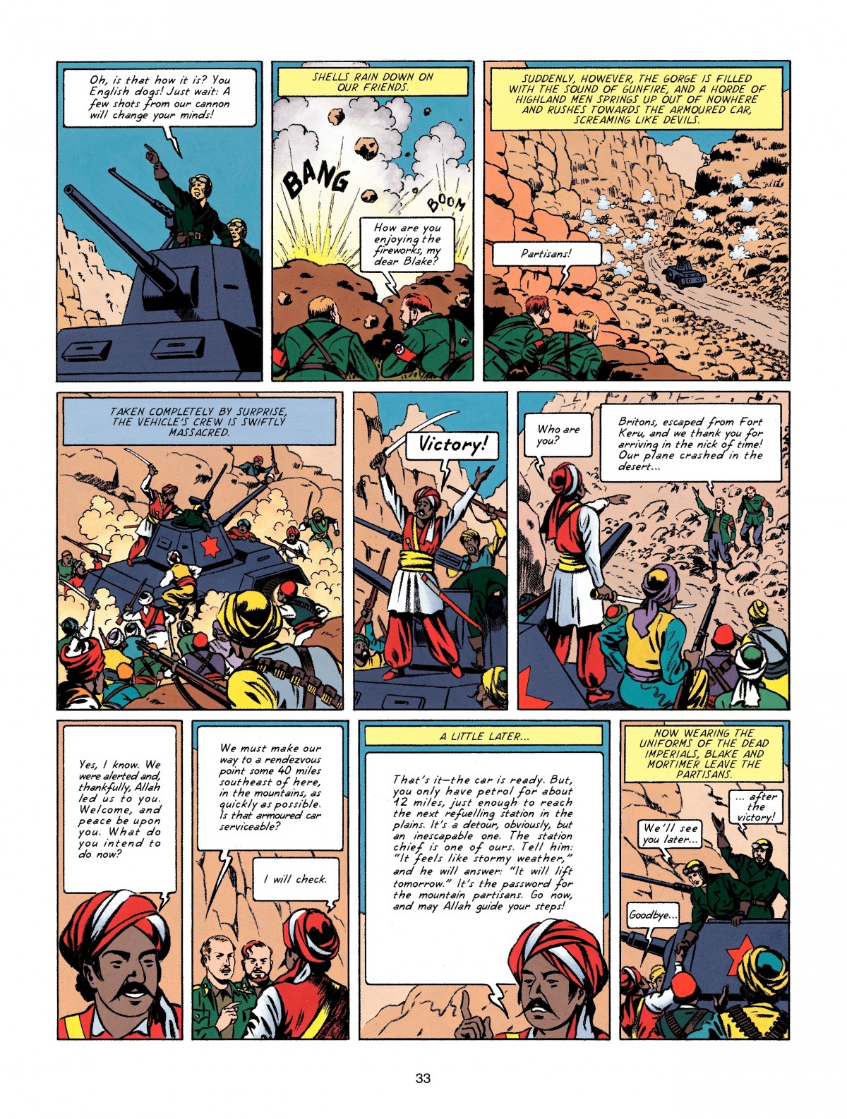 Read online Blake & Mortimer comic -  Issue #15 - 33