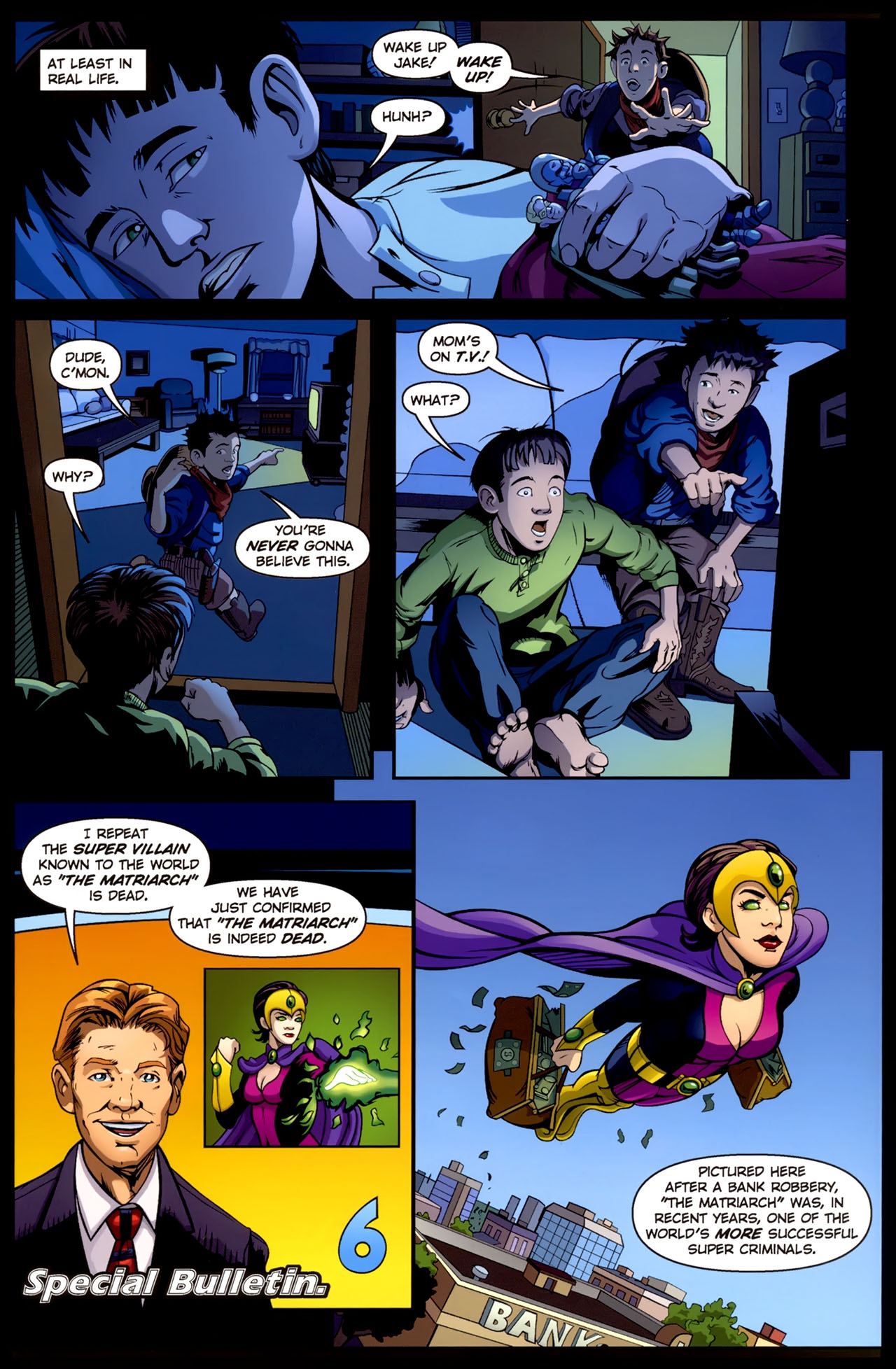 Read online Necessary Evil comic -  Issue #1 - 6