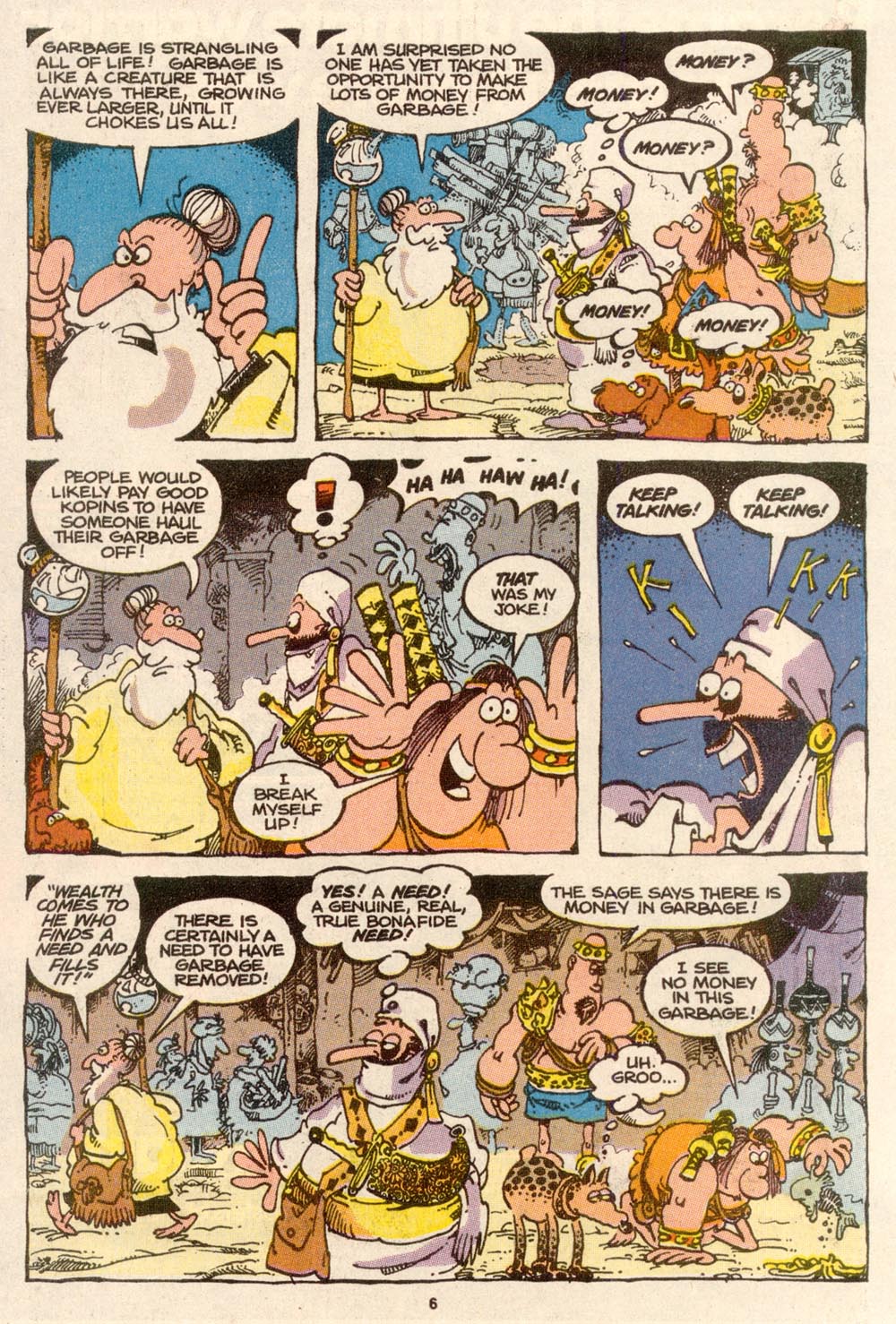 Read online Sergio Aragonés Groo the Wanderer comic -  Issue #65 - 6