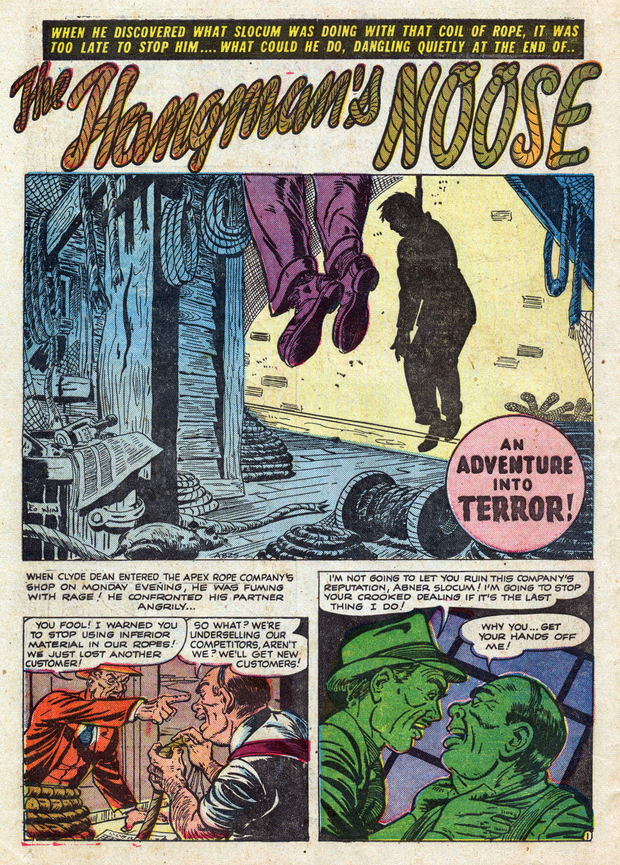 Read online Adventures into Terror comic -  Issue #12 - 10