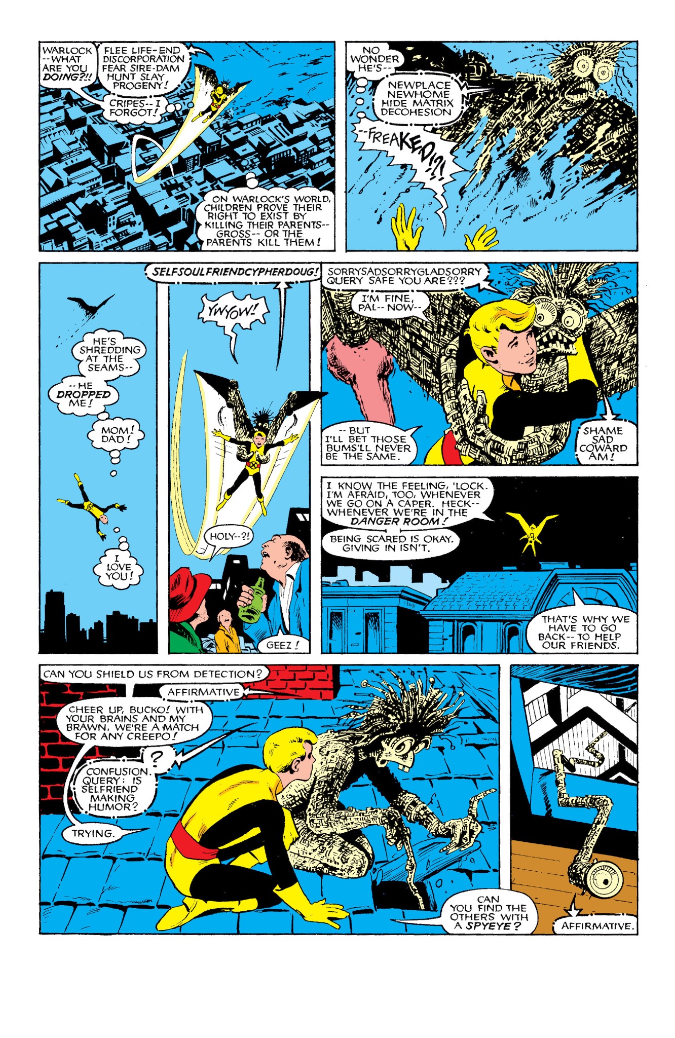 Read online New Mutants Classic comic -  Issue # TPB 6 - 121