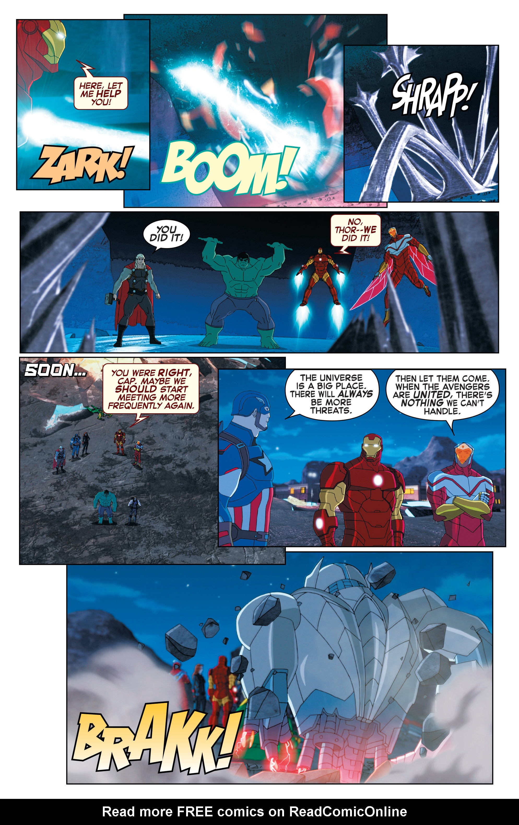 Read online Marvel Universe Avengers: Ultron Revolution comic -  Issue #1 - 21