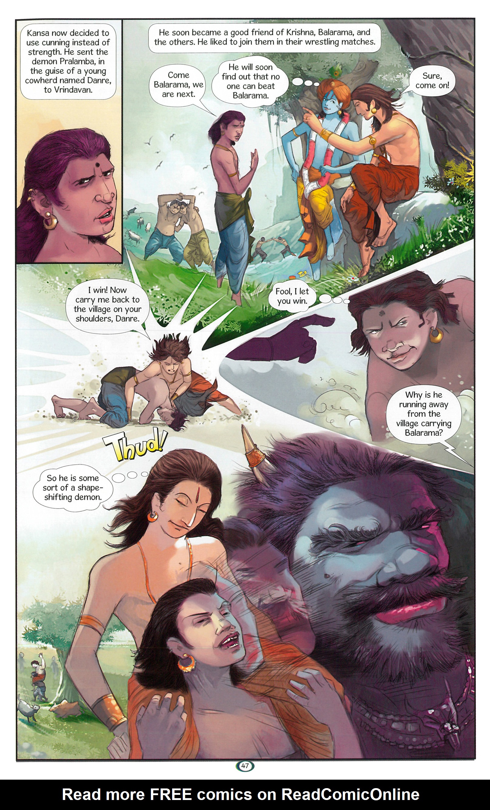 Read online Krishna: Defender of Dharma comic -  Issue # TPB (Part 1) - 49