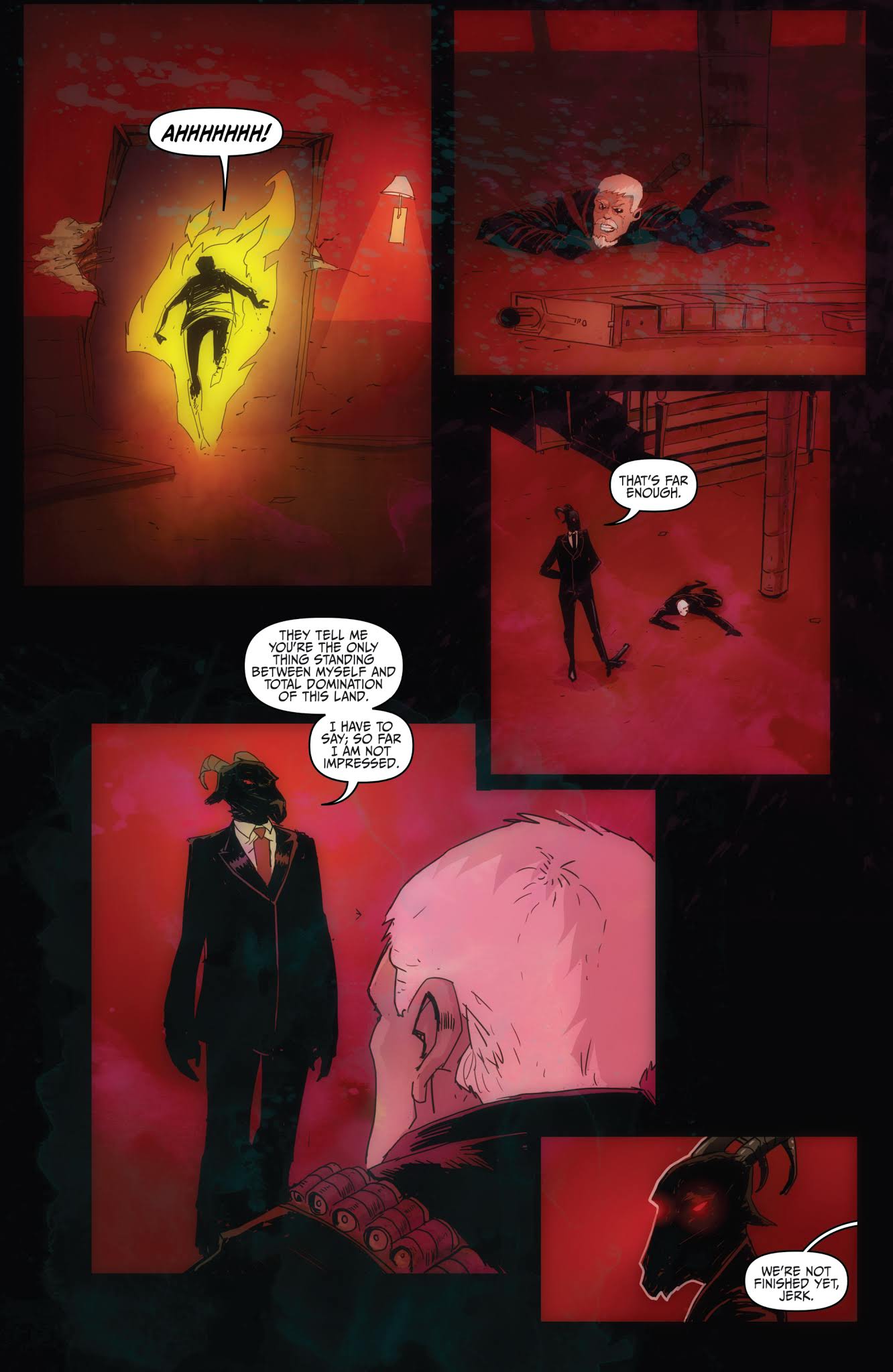 Read online October Faction: Supernatural Dreams comic -  Issue #4 - 12