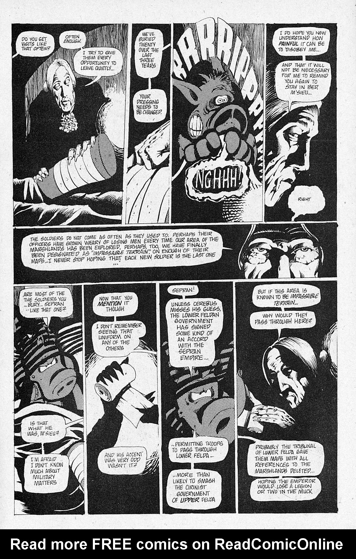 Read online Cerebus comic -  Issue #23 - 12