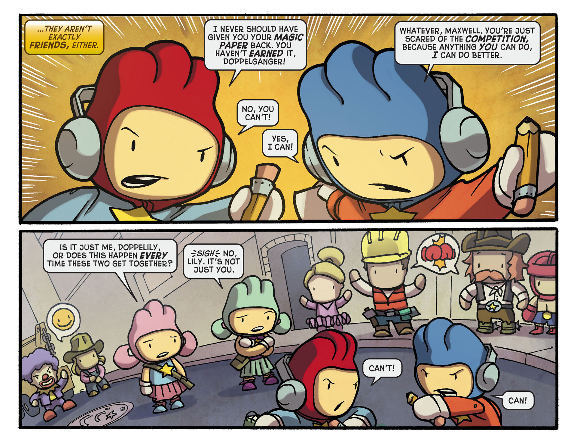 Read online Scribblenauts Unmasked: A Crisis of Imagination comic -  Issue #1 - 14