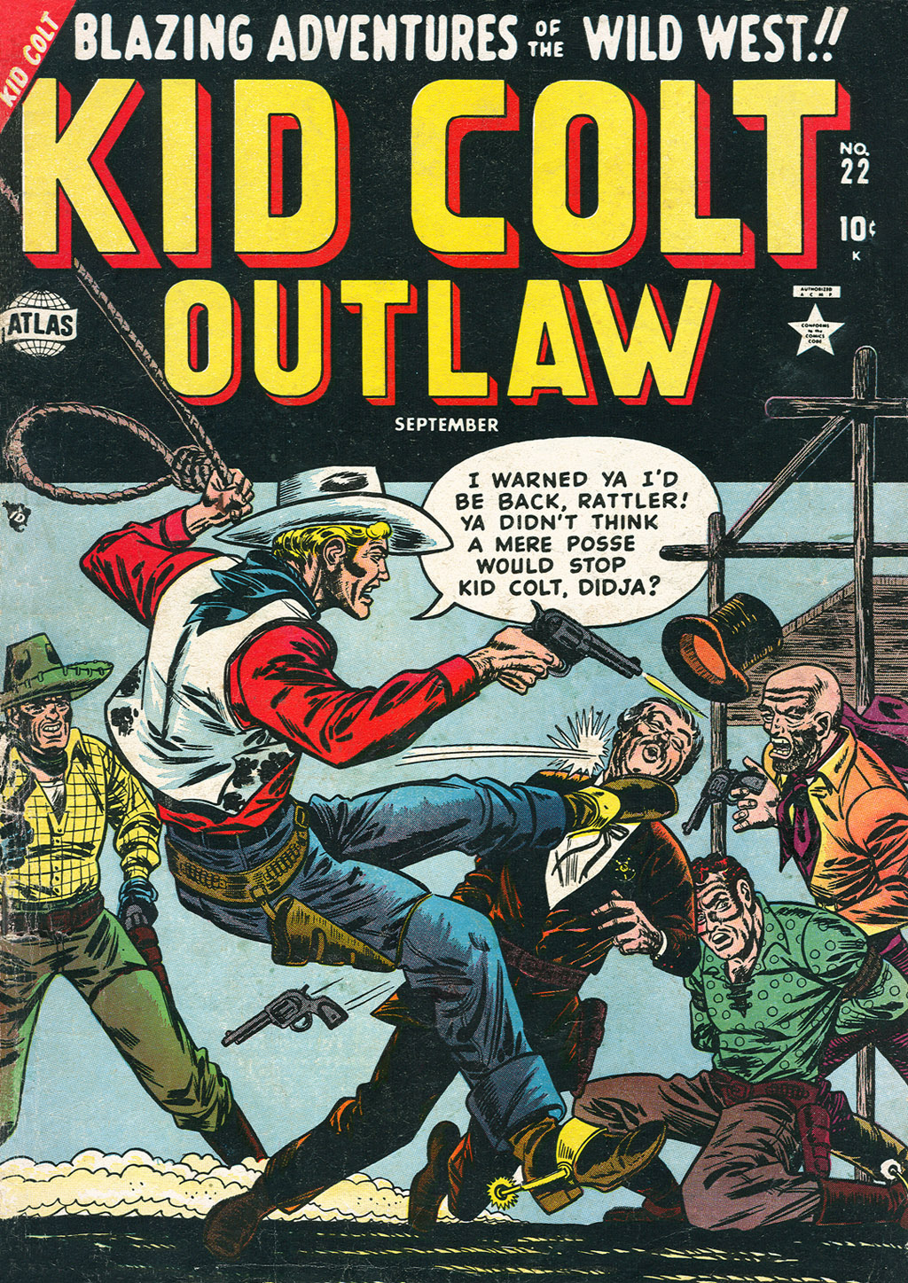 Read online Kid Colt Outlaw comic -  Issue #22 - 1