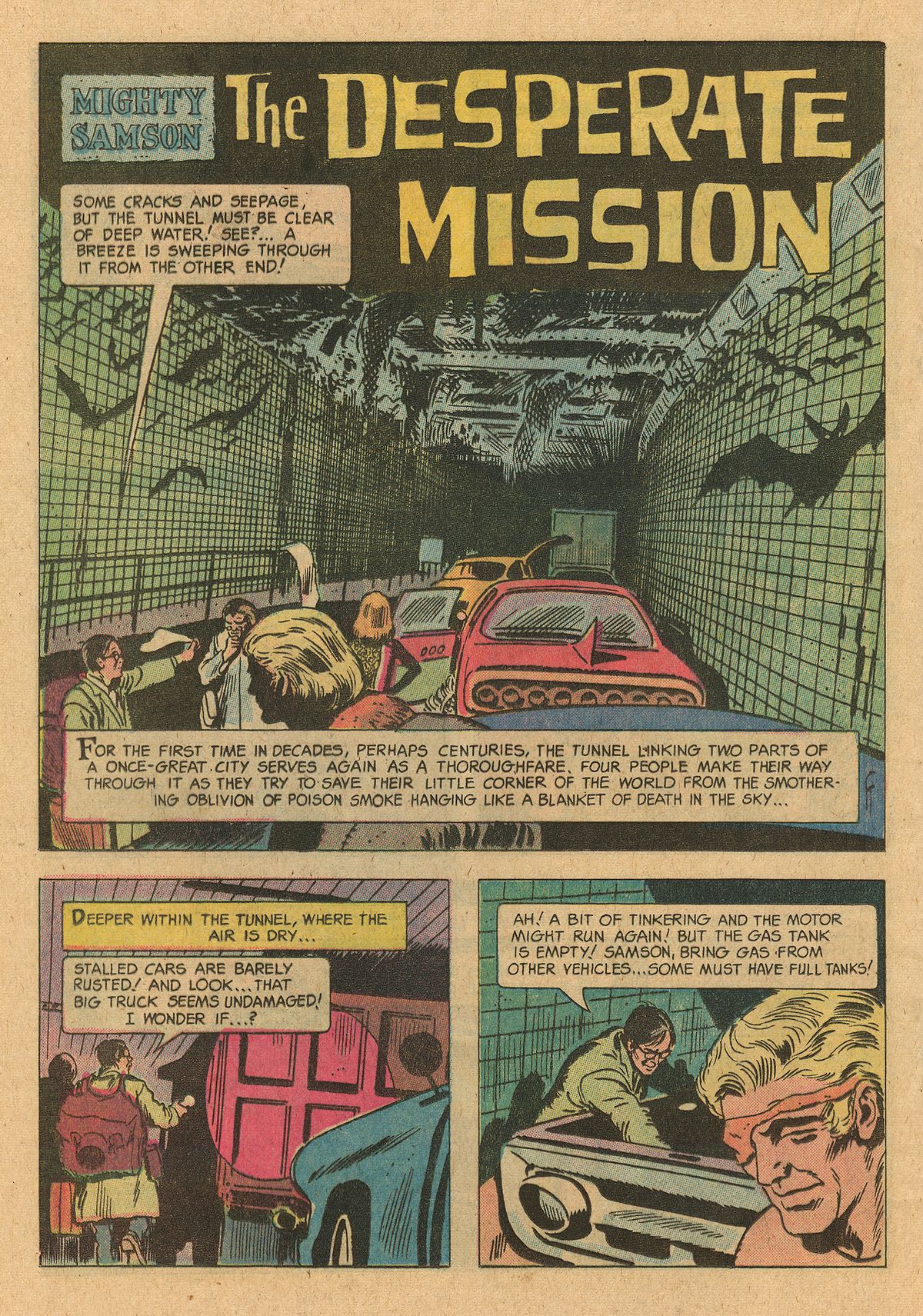 Read online Mighty Samson (1964) comic -  Issue #3 - 20