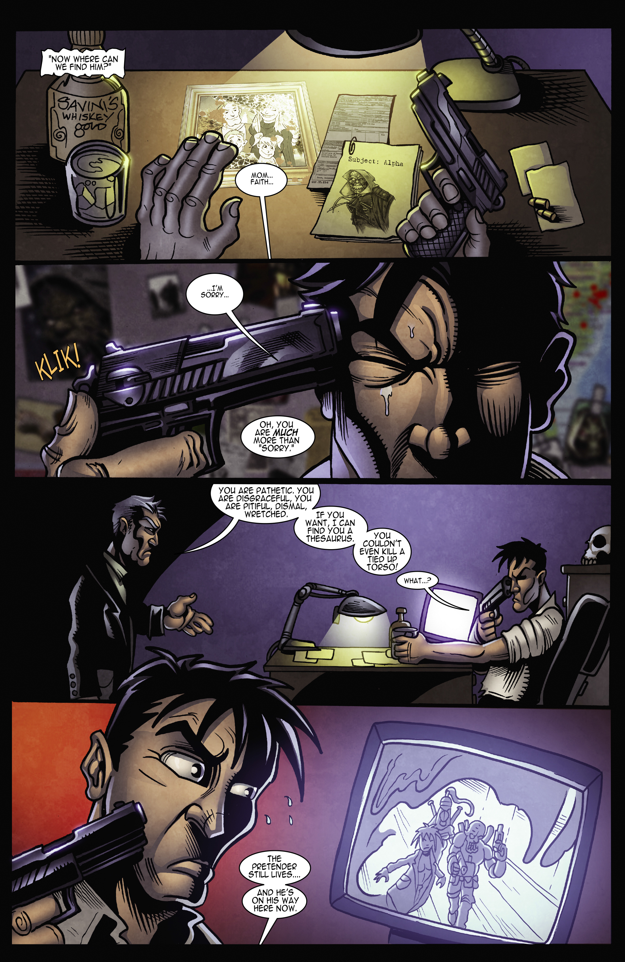 Read online The Living Corpse: Exhumed comic -  Issue #6 - 12