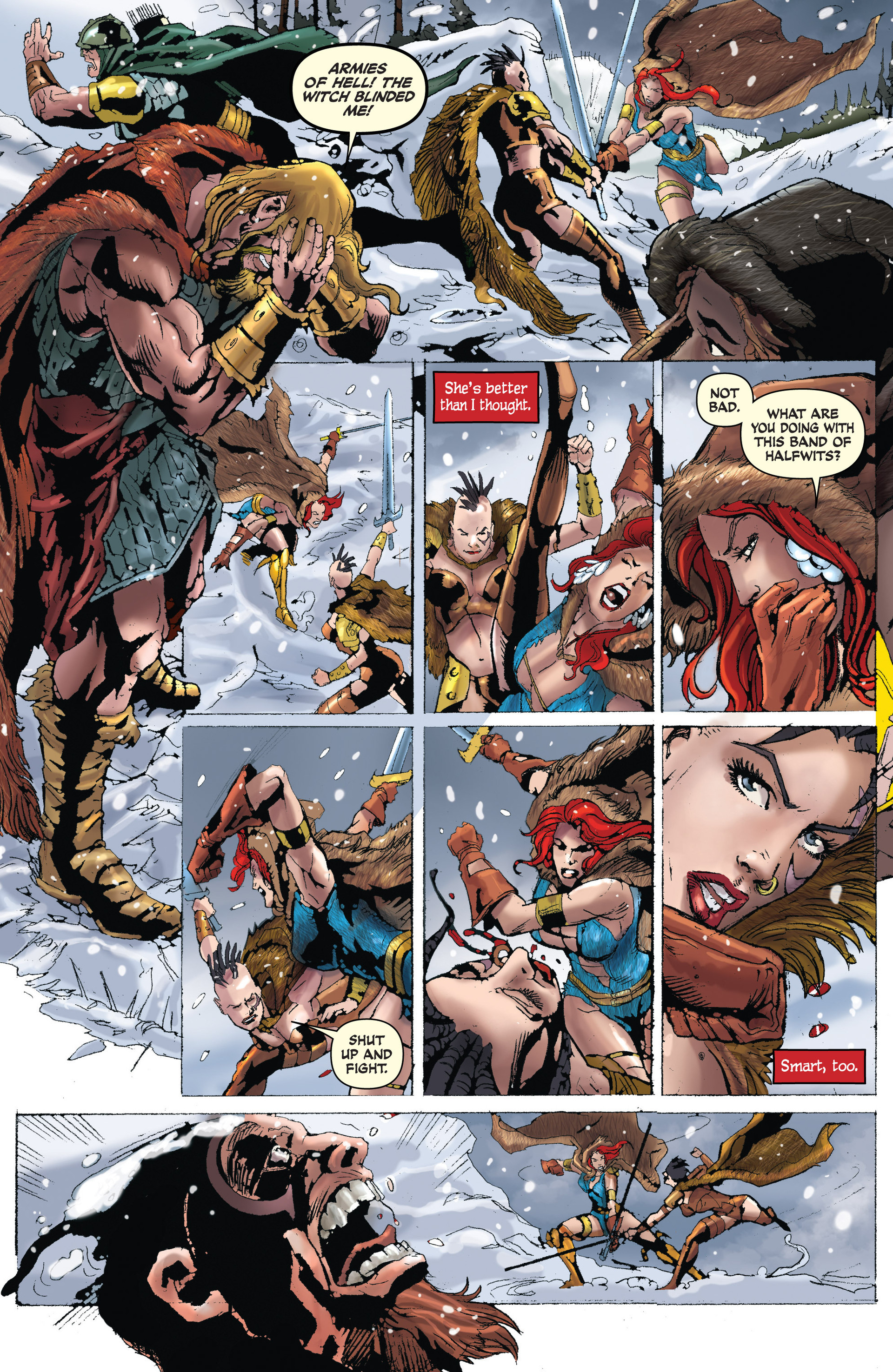 Read online Red Sonja: Unchained comic -  Issue #1 - 18