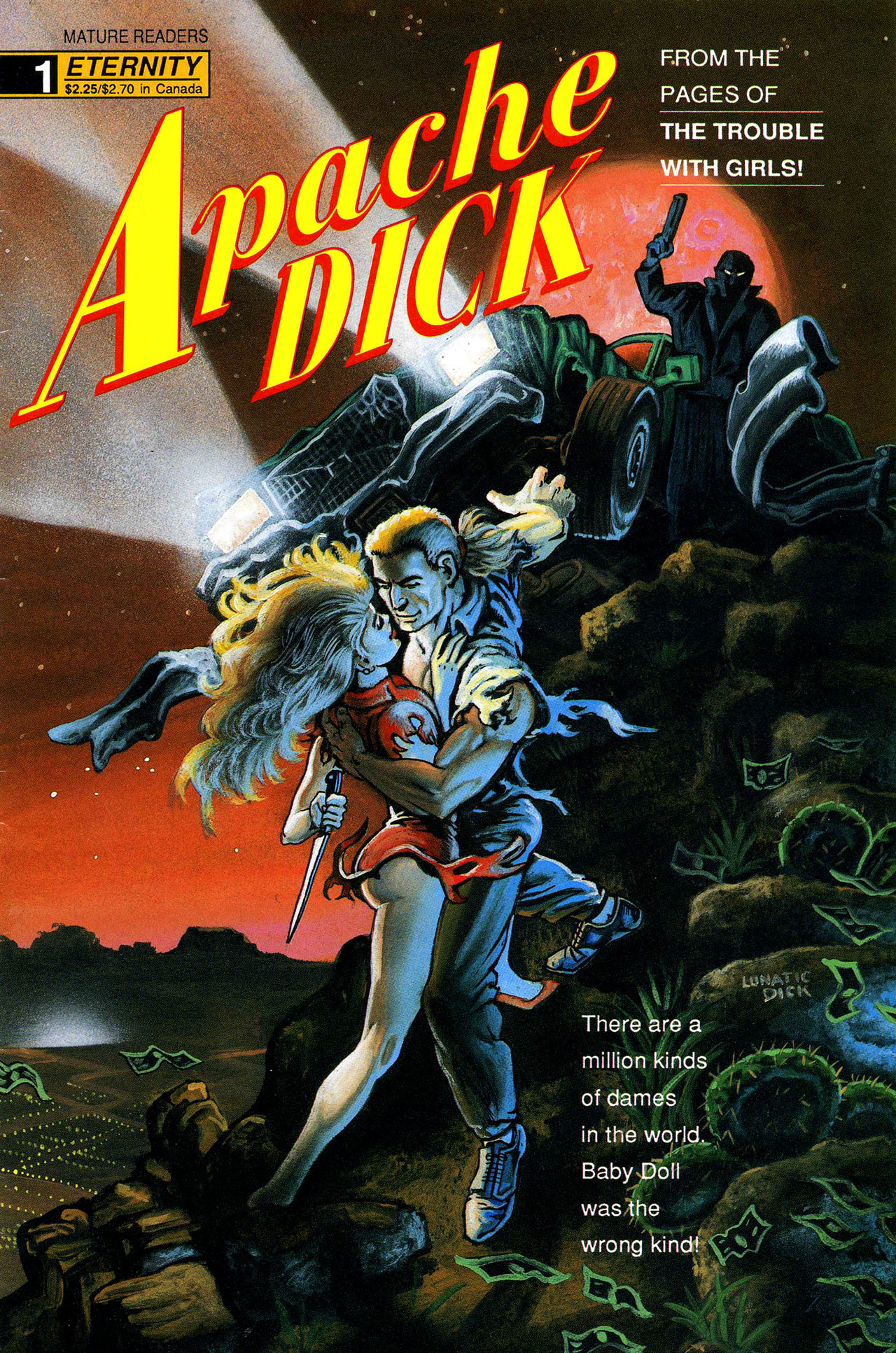 Read online Apache Dick comic -  Issue #1 - 1