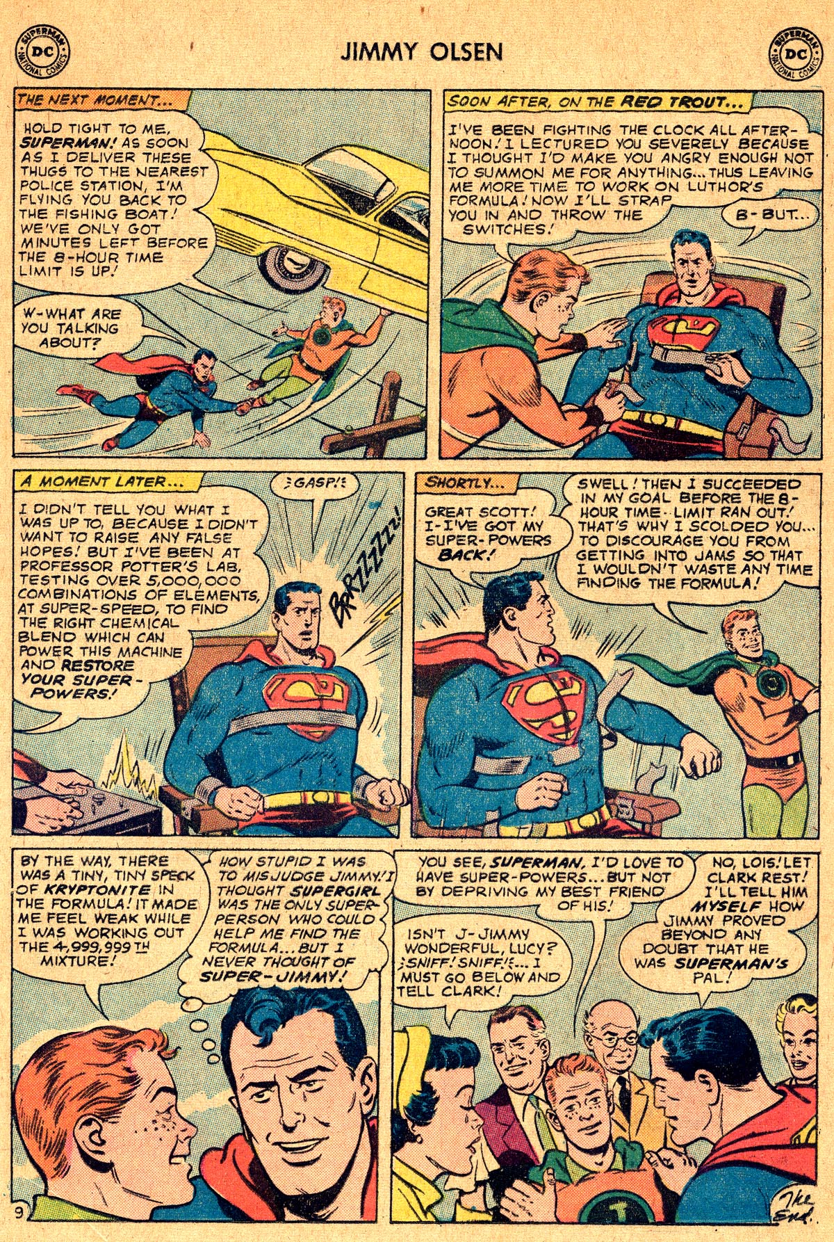 Read online Superman's Pal Jimmy Olsen comic -  Issue #50 - 32