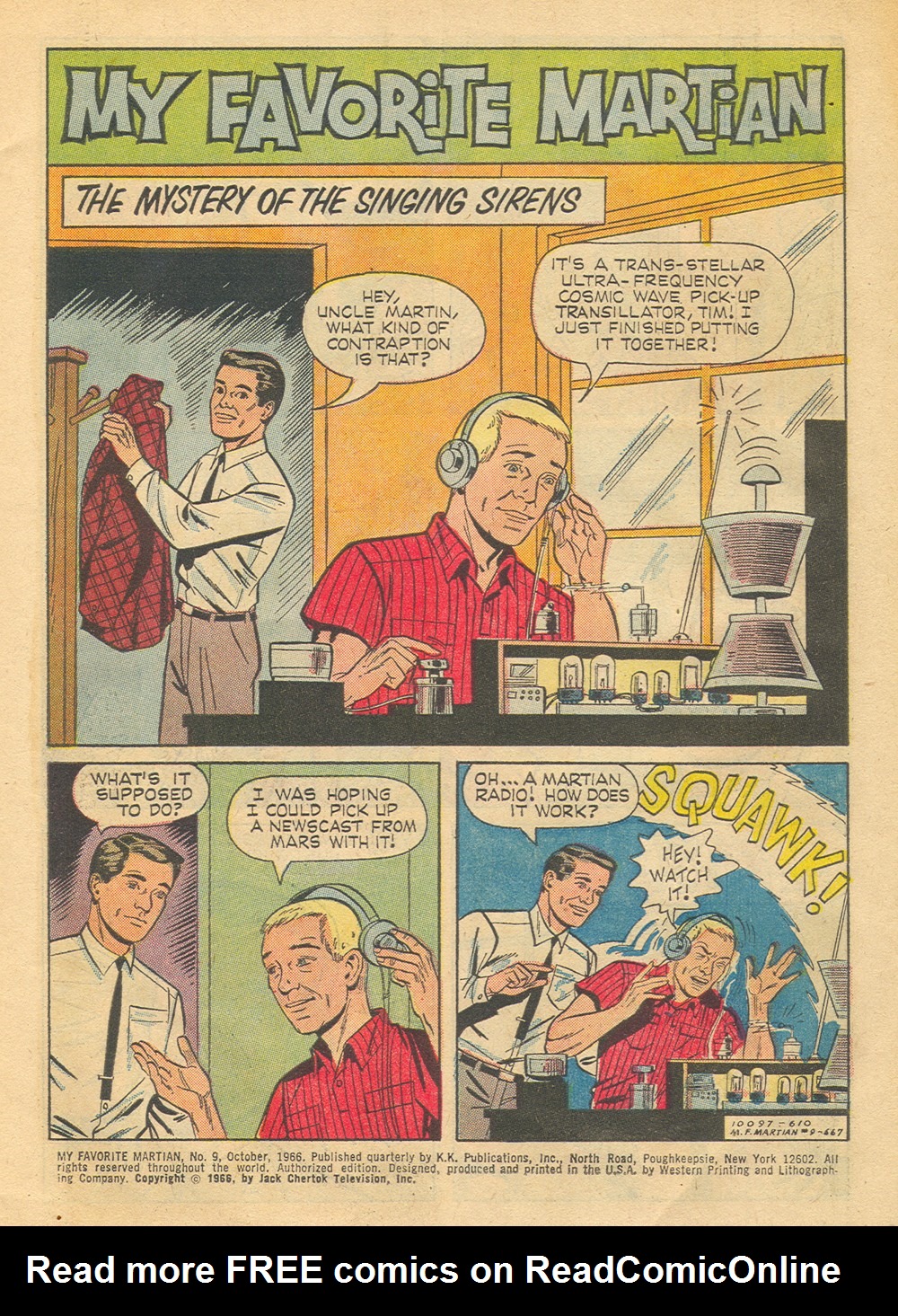 Read online My Favorite Martian comic -  Issue #9 - 3