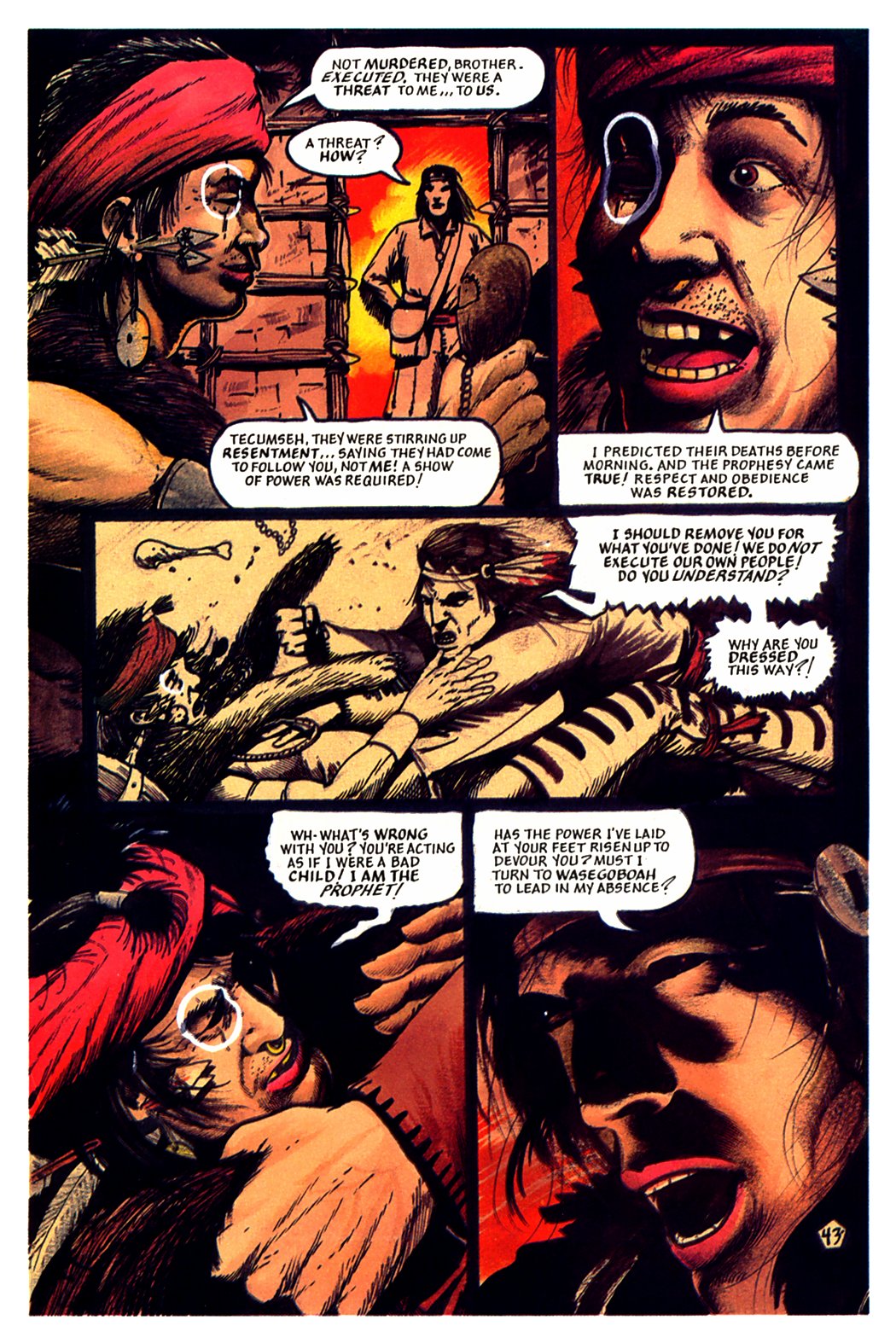 Read online Allen W. Eckert's Tecumseh! comic -  Issue # Full - 47