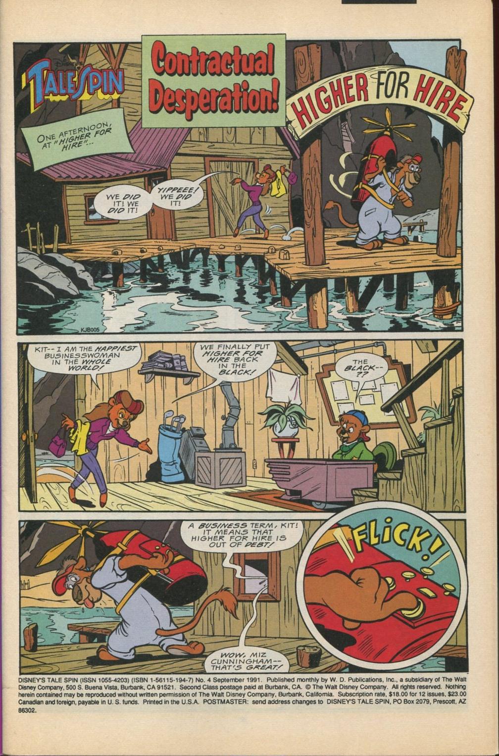 Disney's Tale Spin issue 4 - Page 2