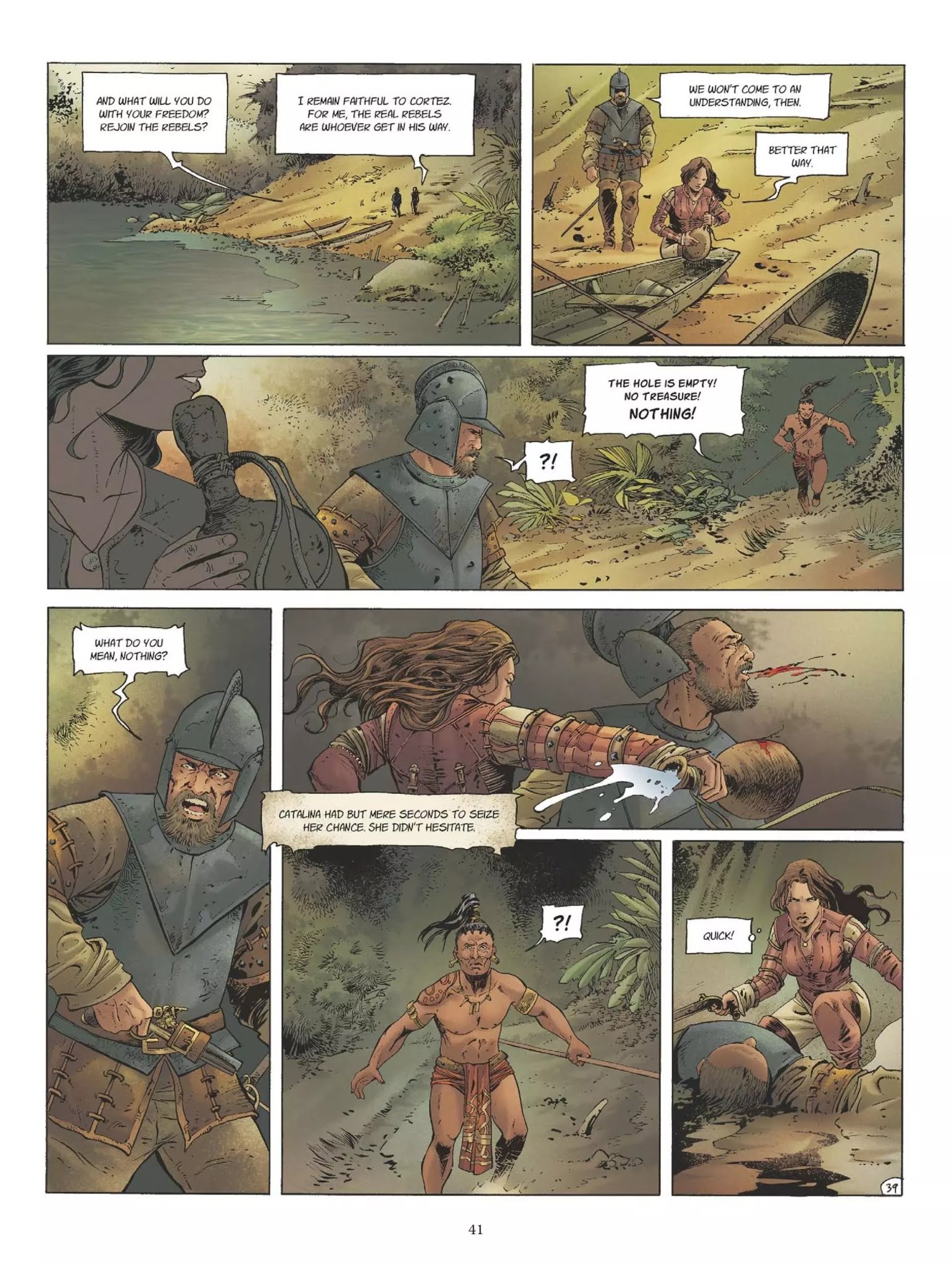 Read online Conquistador comic -  Issue #3 - 45