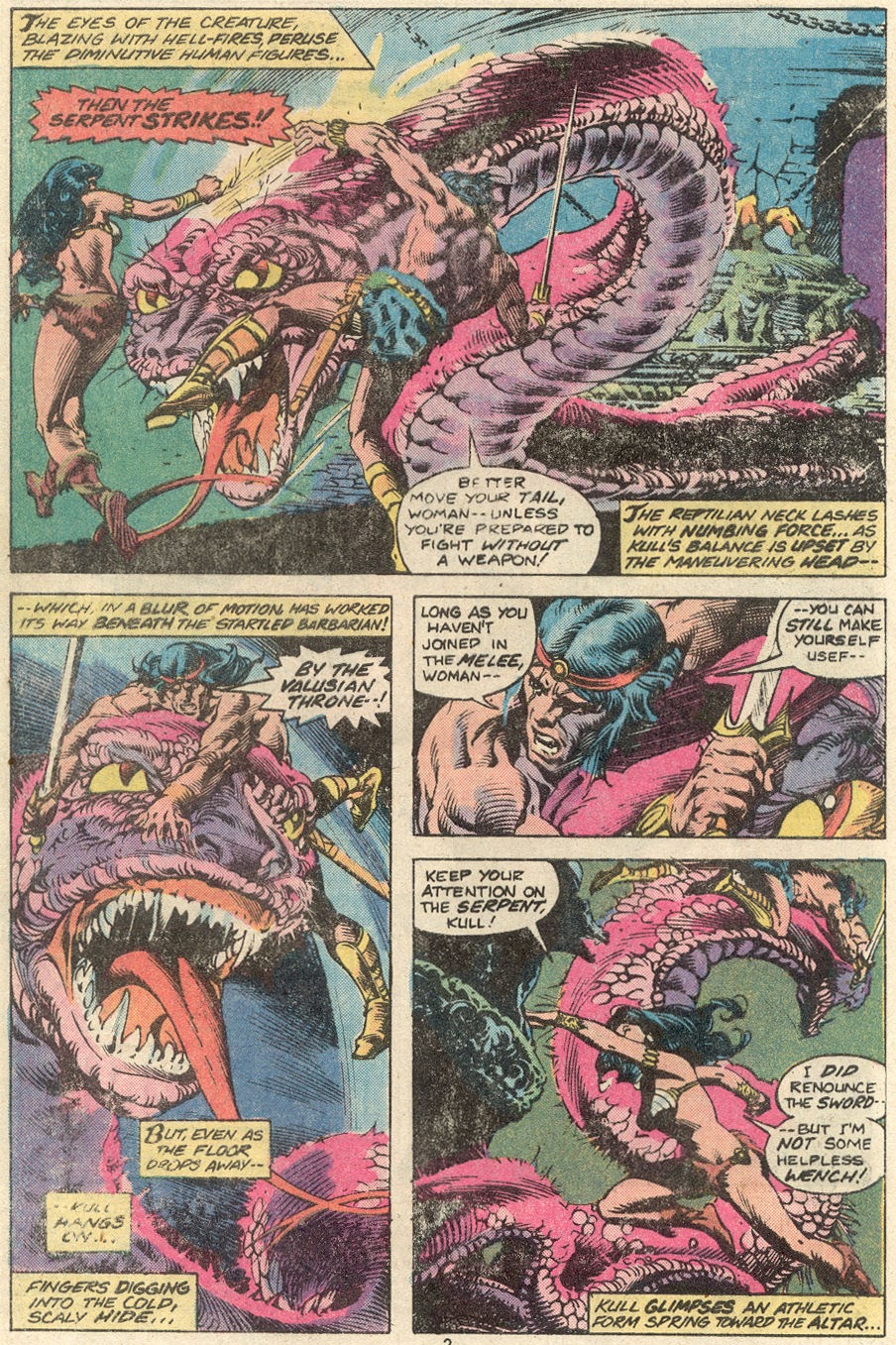 Read online Kull The Destroyer comic -  Issue #25 - 3