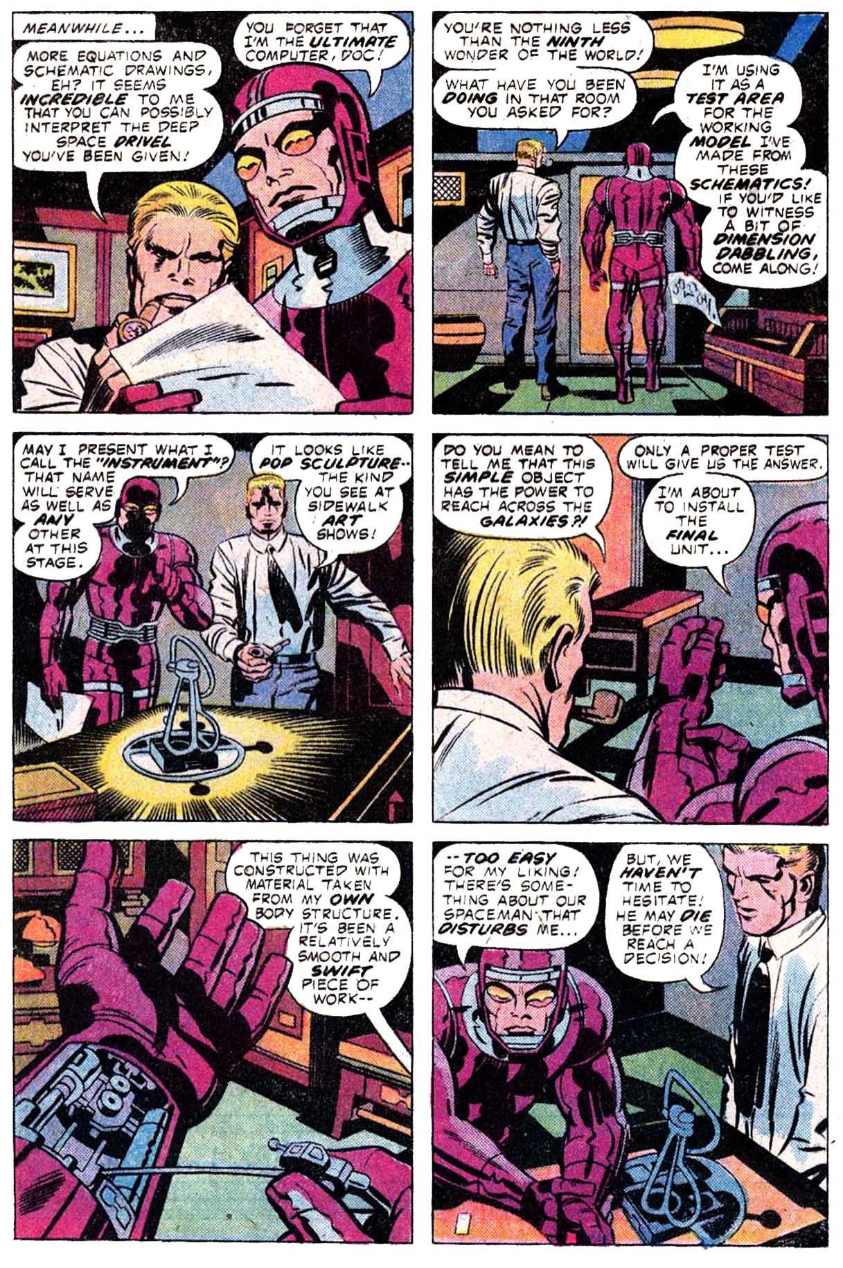 Read online Machine Man (1978) comic -  Issue #3 - 6