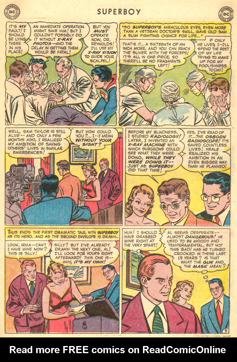 Read online Superboy (1949) comic -  Issue #15 - 35