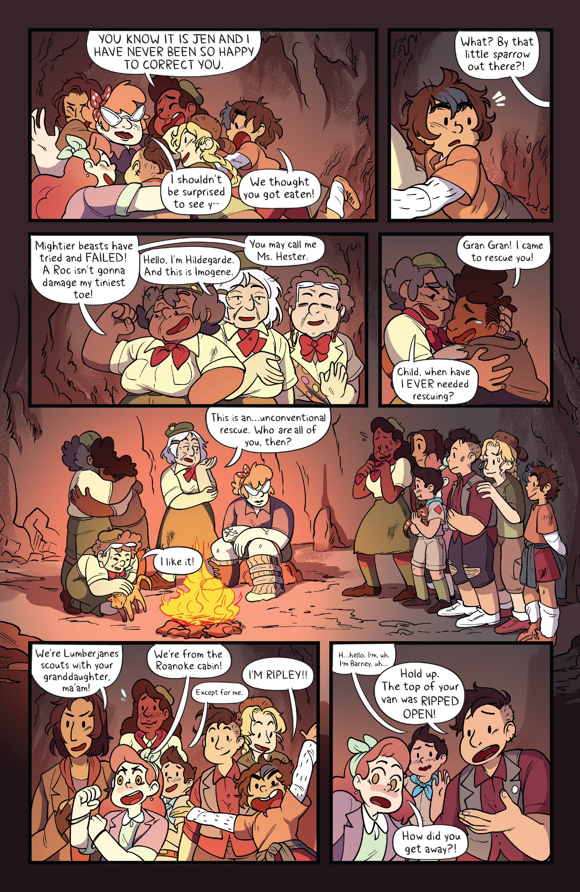 Read online Lumberjanes comic -  Issue #27 - 6