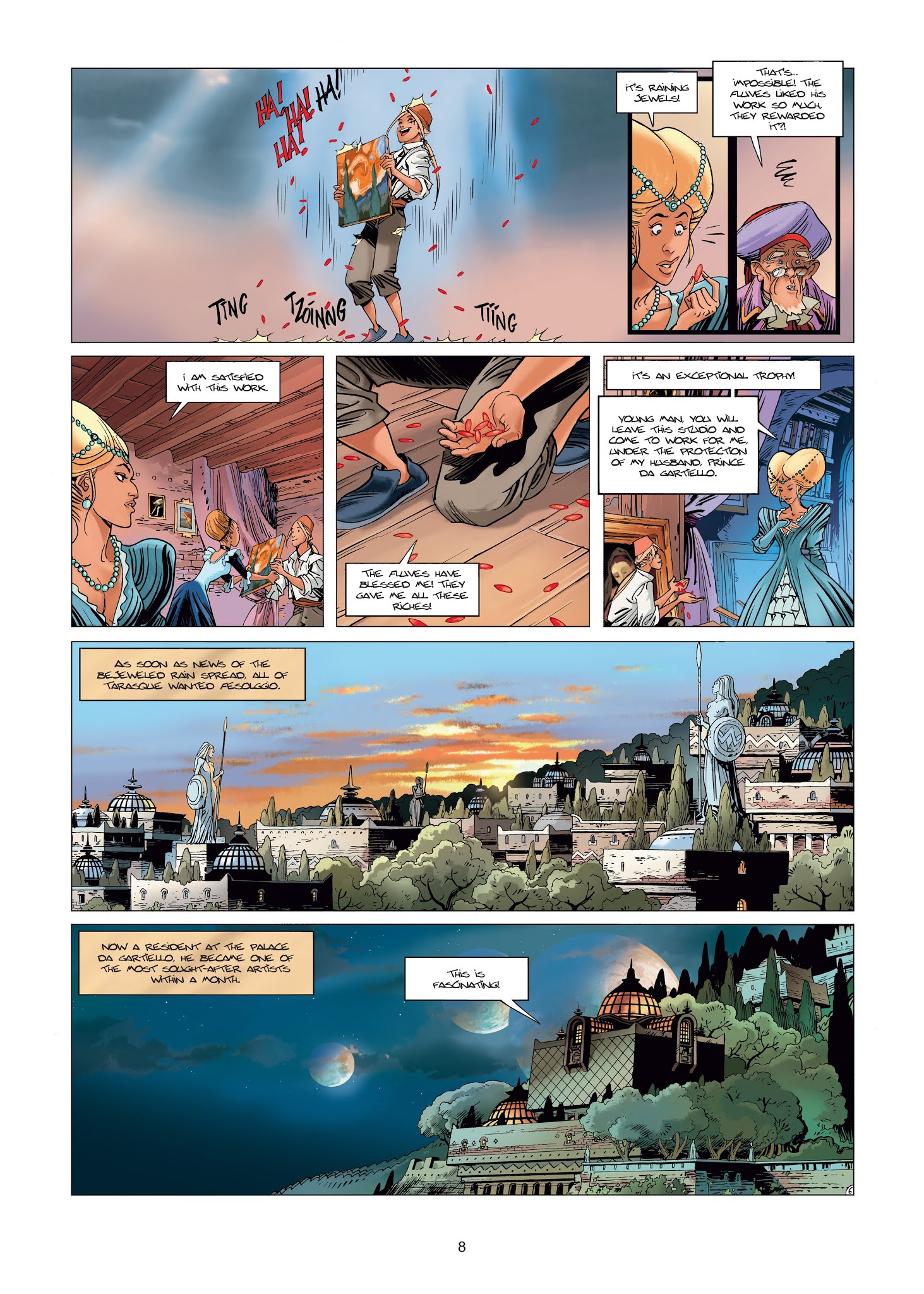 Read online Sangre Vol. 1: Sangre the Survivor comic -  Issue #2 - 8
