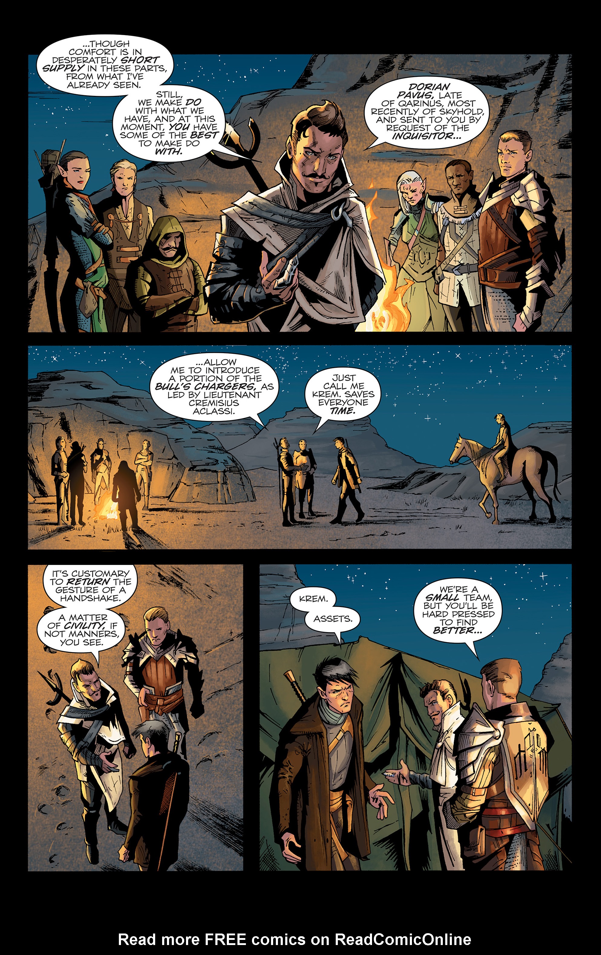 Read online Dragon Age: Magekiller comic -  Issue #4 - 9