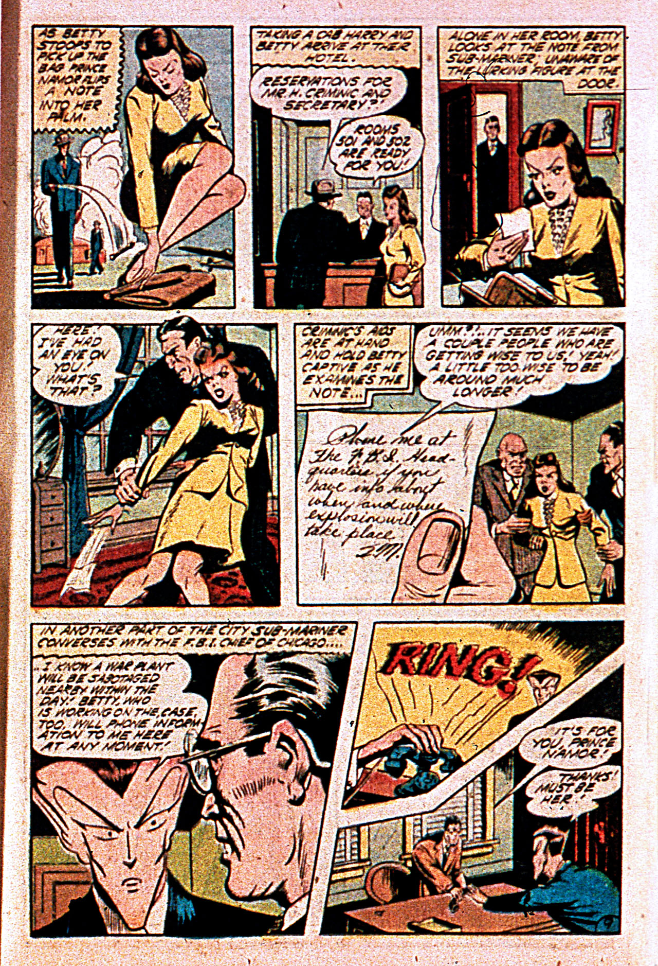 Read online Daring Comics comic -  Issue #9 - 35